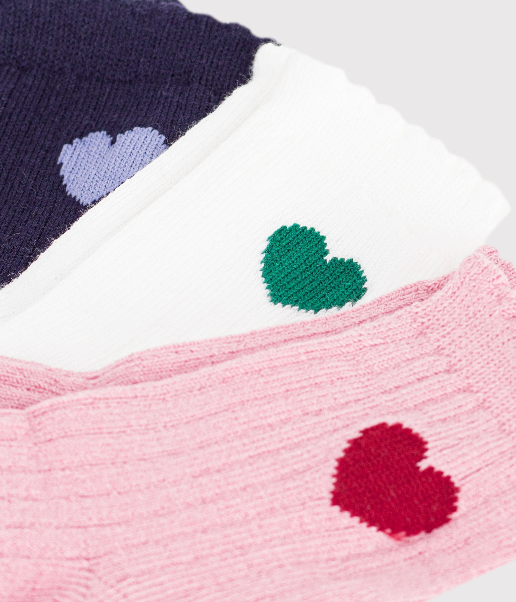 3-paires-de-chaussettes-bébé-en-coton-motif-coeur