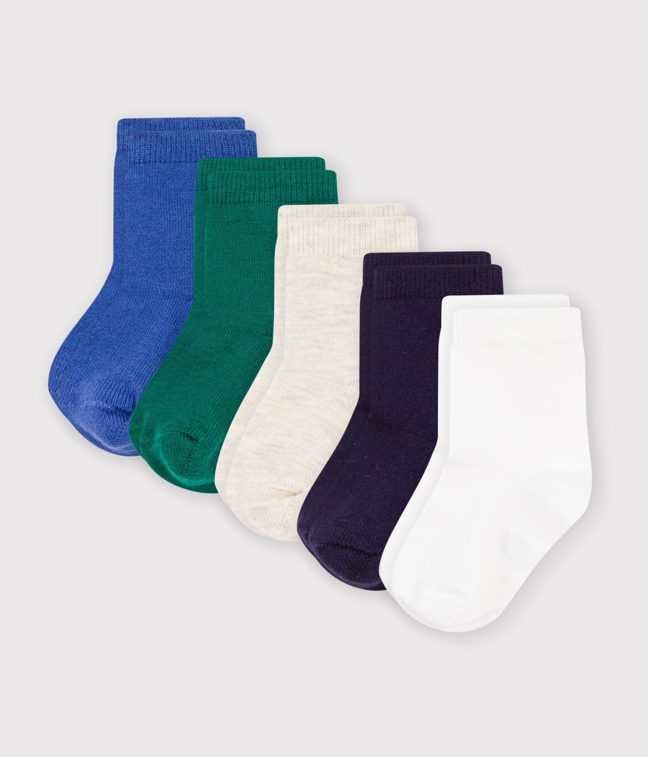5-paires-de-chaussettes-bébé-en-coton-unies