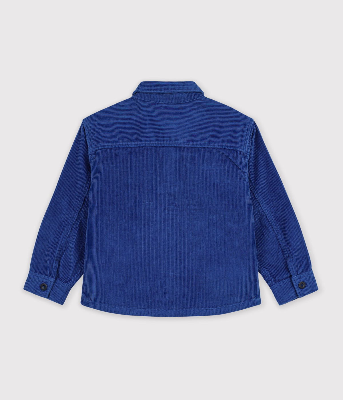 chemise-enfant-en-velours-uni