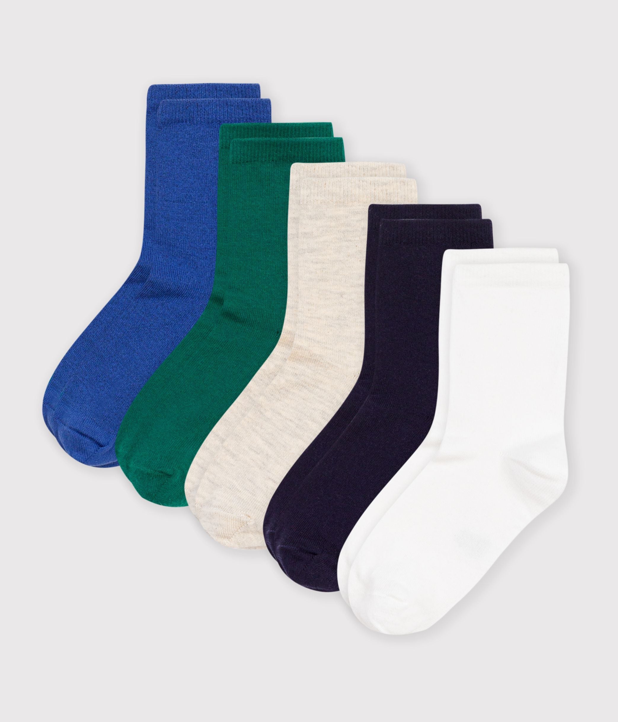 5-paires-de-chaussettes-enfant-en-coton-unies