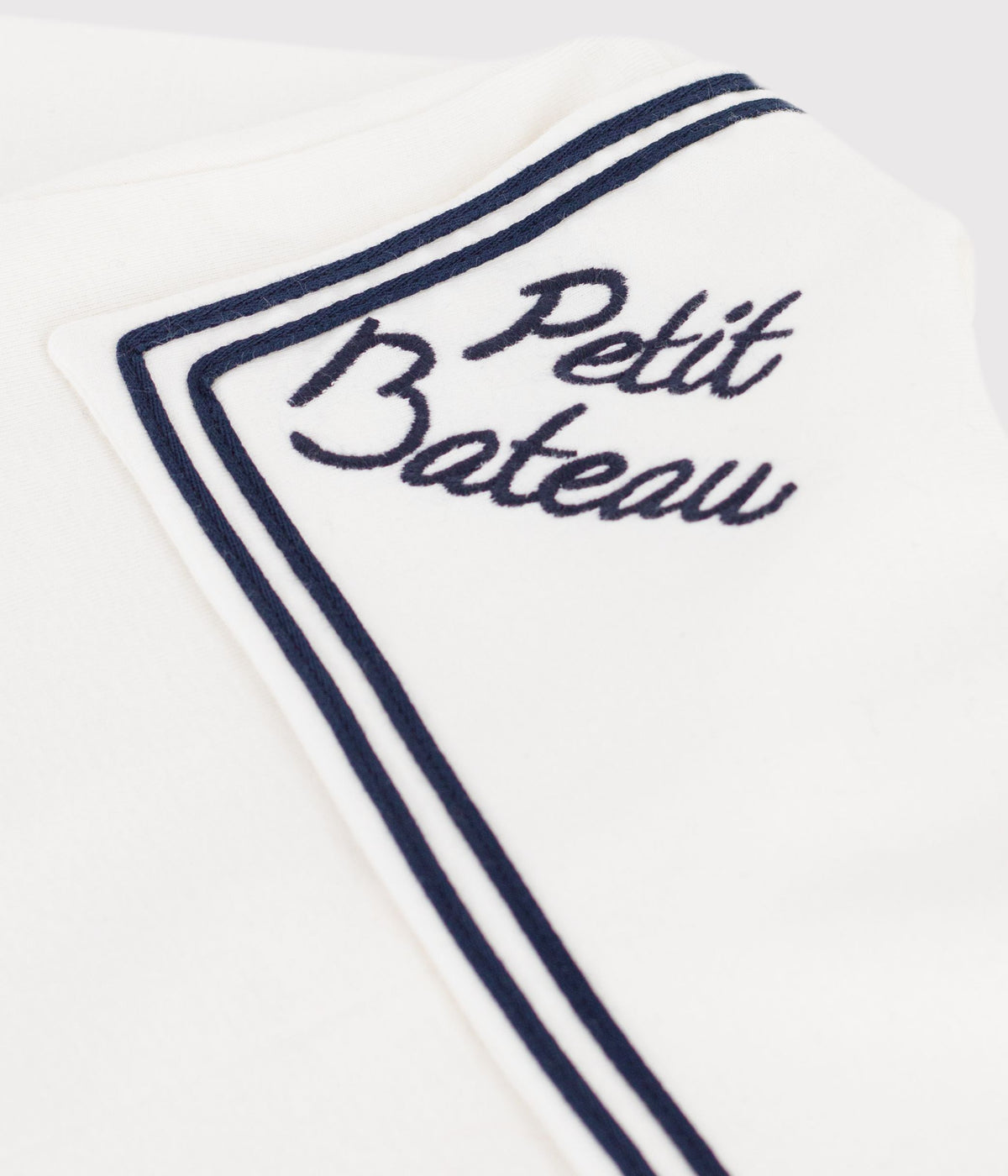 blouse-enfant-en-coton-à-col-manches-longues-unie