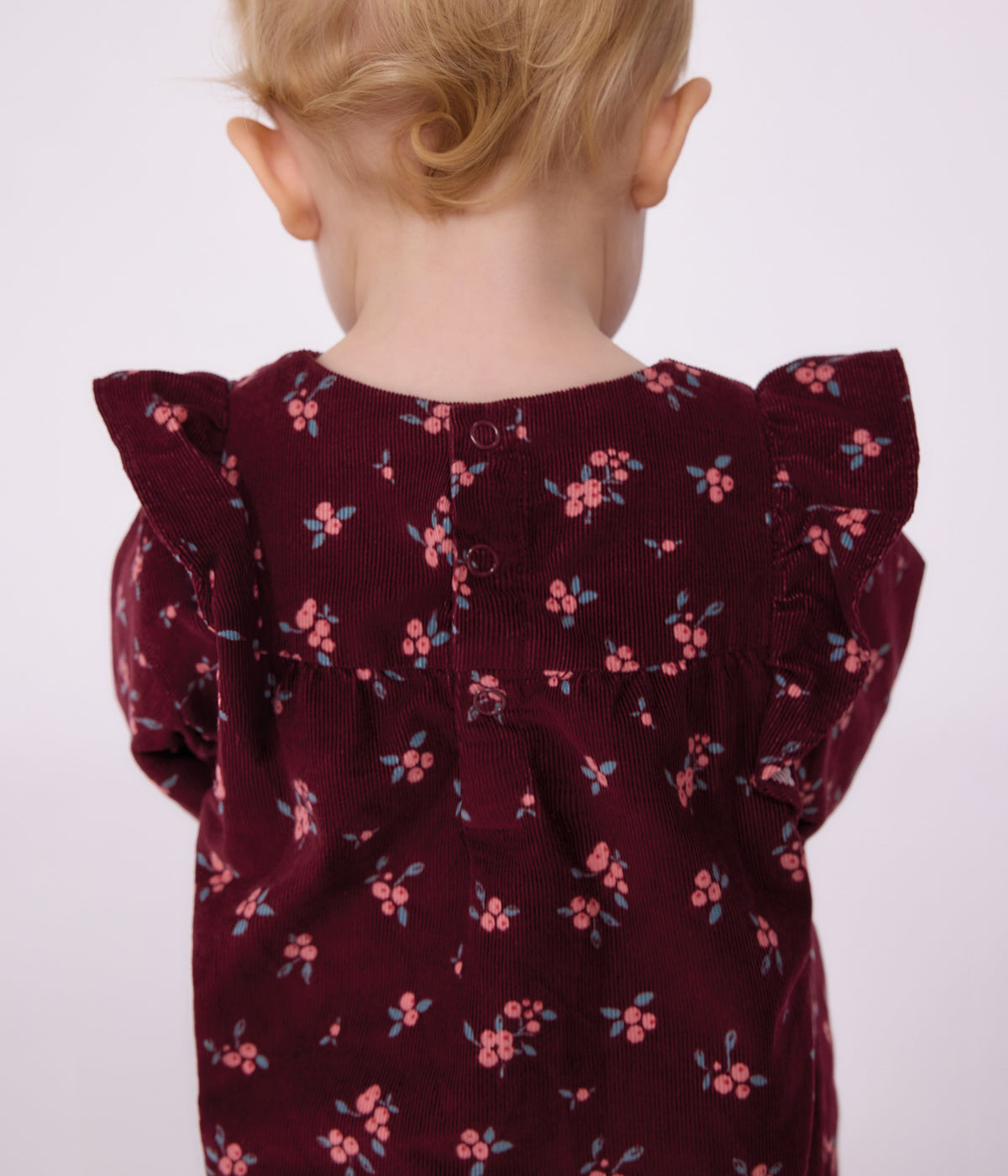 blouse-bébé-en-velours-manches-longues-imprimée-fleurs