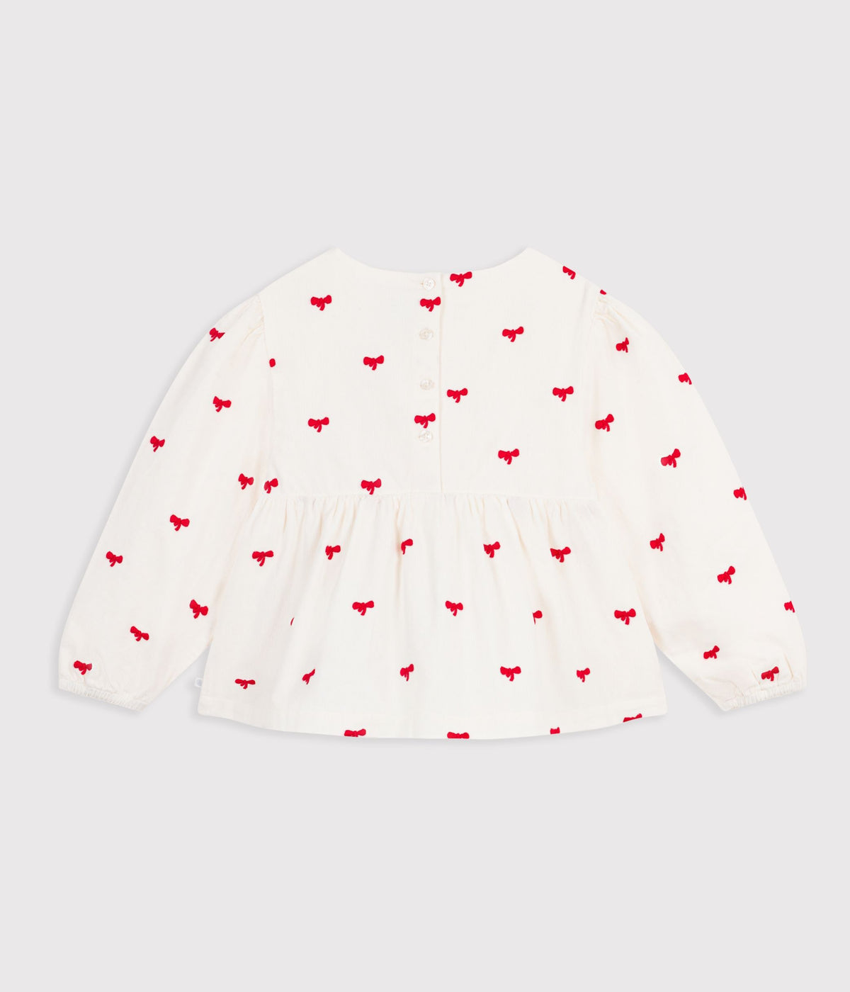 blouse-enfant-en-coton-manches-longues-imprimée-noeuds
