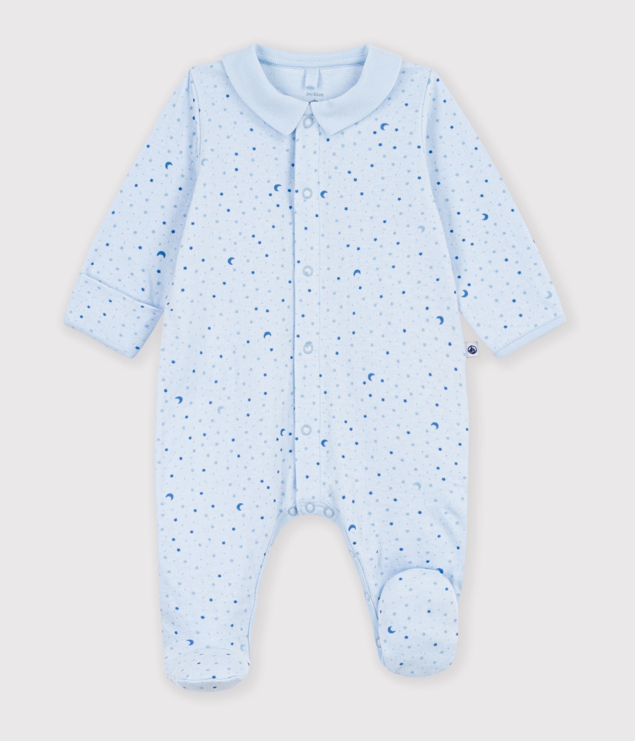 pyjama-bébé-en-tubique-imprimé-étoile