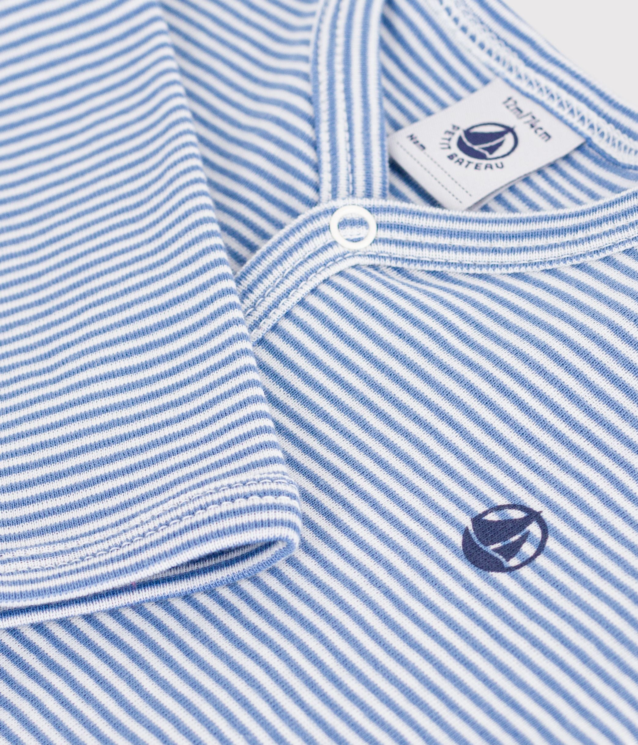 pyjama-bébé-en-coton-à-rayures-milleraies