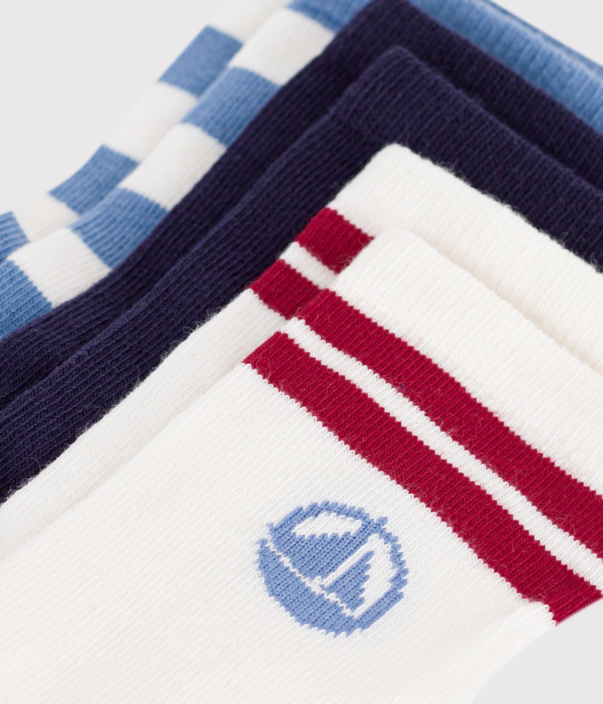3-paires-de-chaussettes-enfant-en-coton-à-rayures