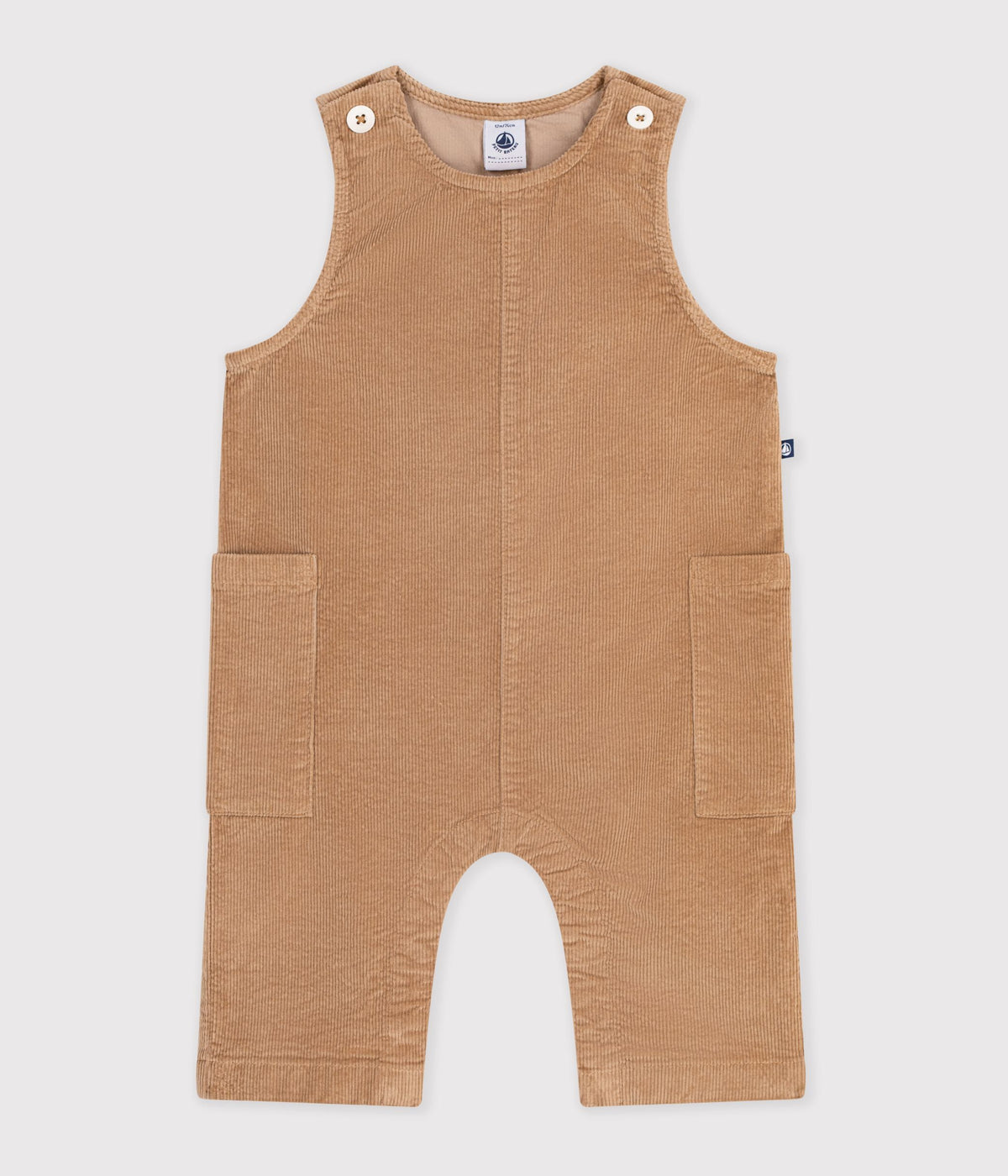 combinaison-longue-bébé-en-velours-uni