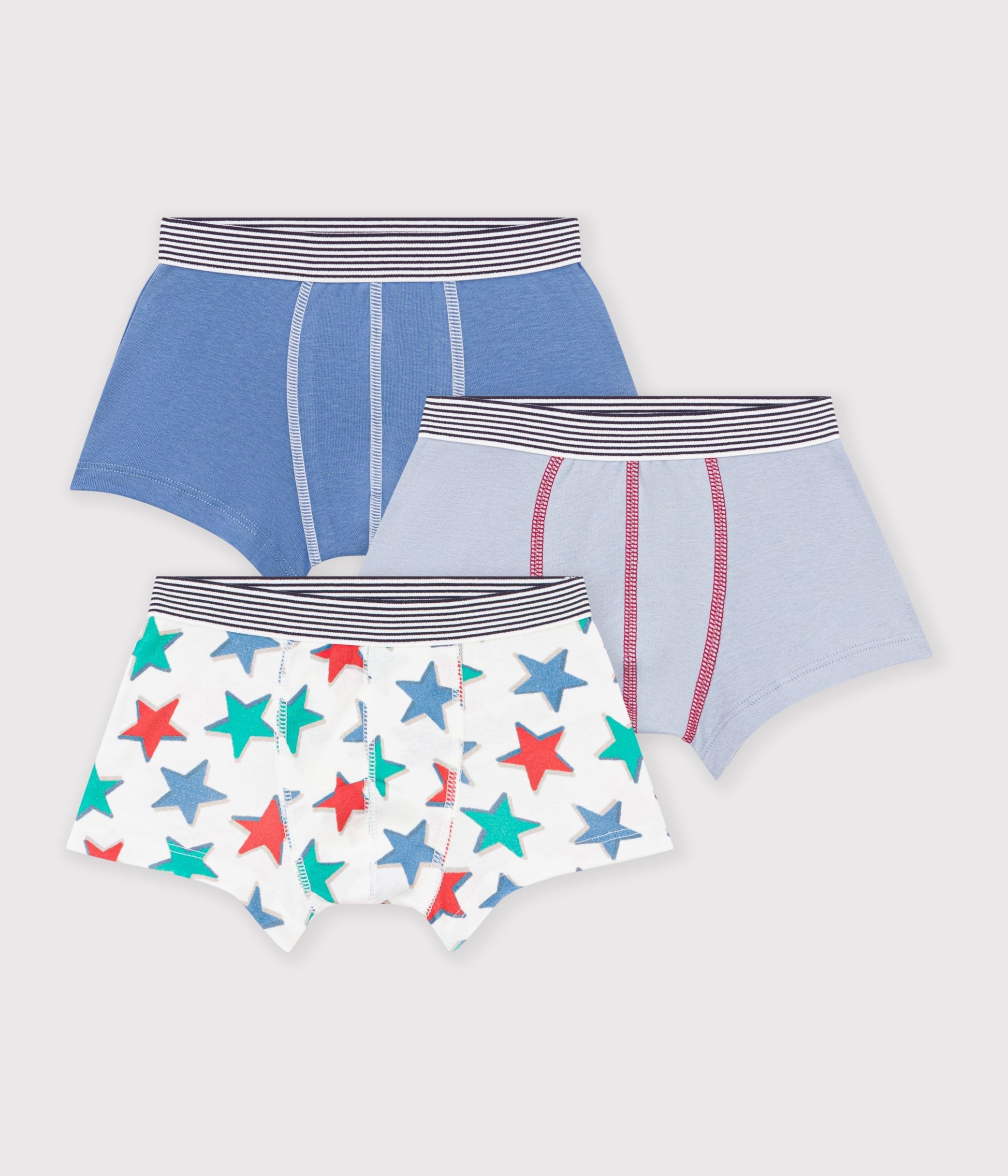 lot-de-boxers-enfant-en-coton-imprimé-étoiles