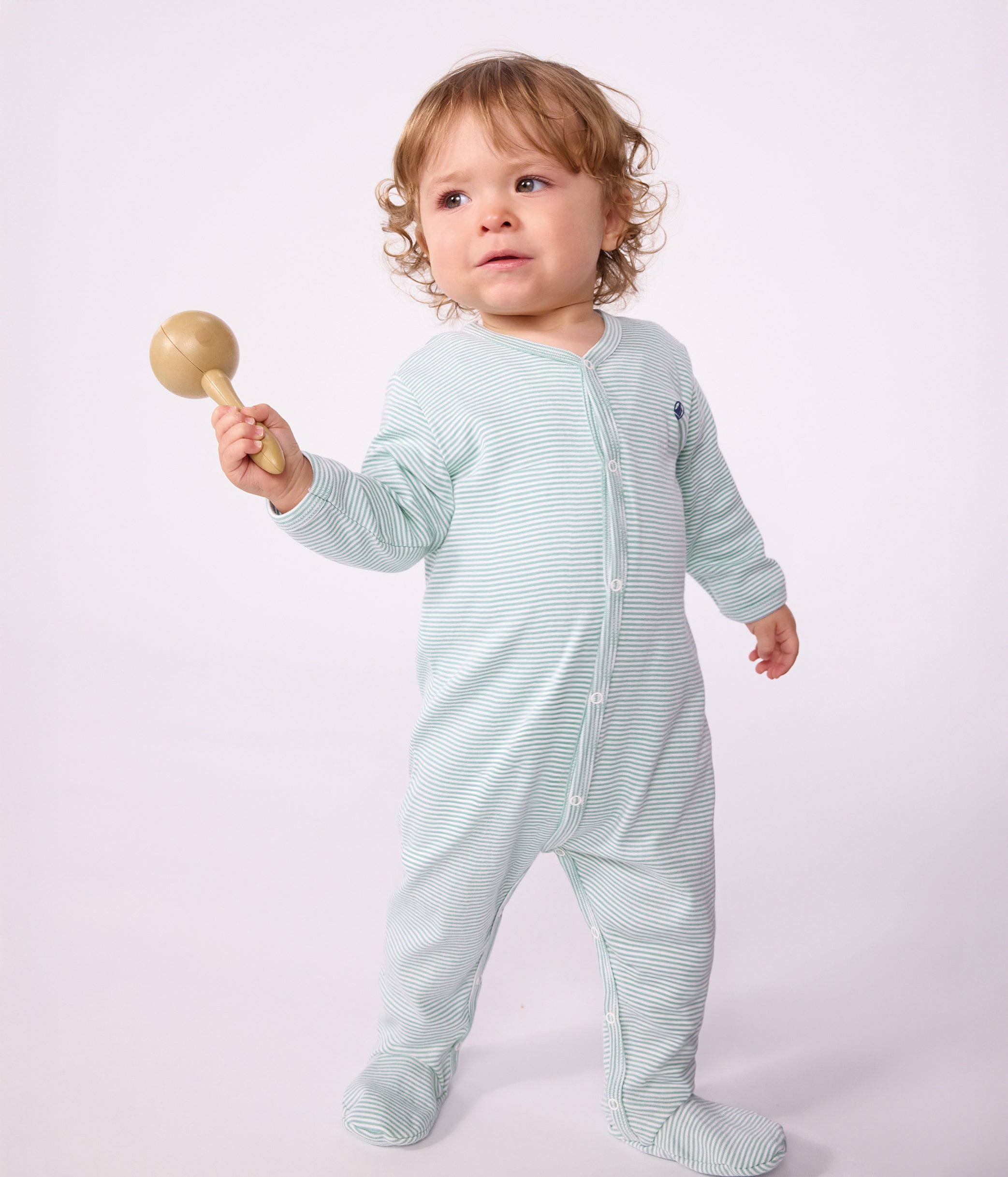pyjama-bébé-en-coton-à-rayures-milleraies