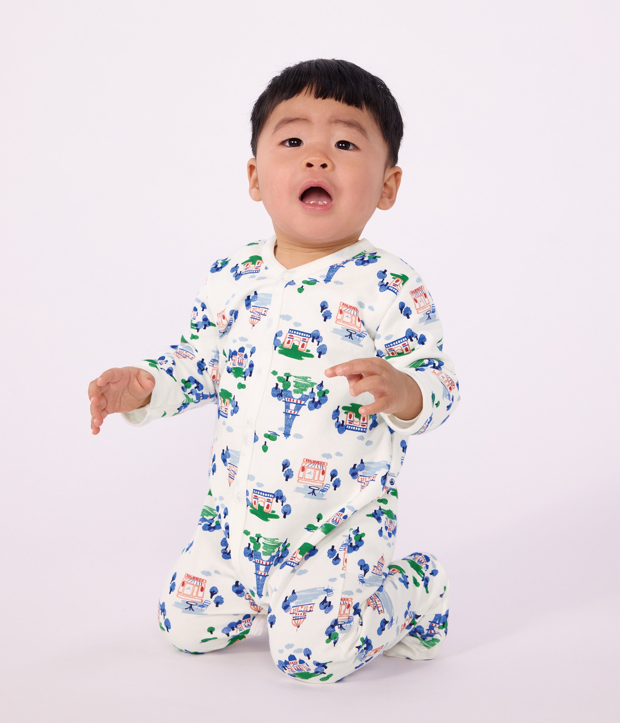 pyjama-bébé-en-molleton-imprimé-paris