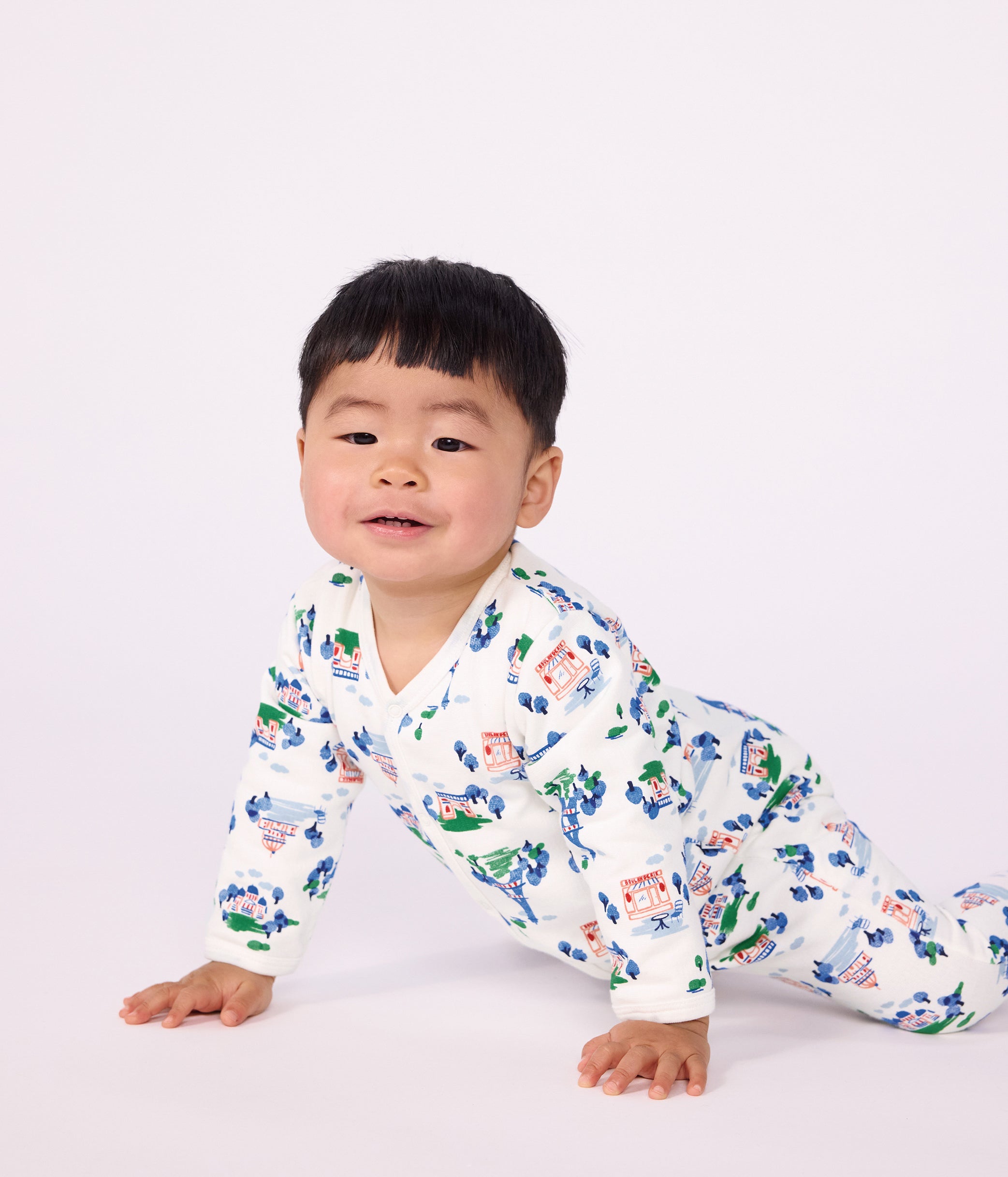 pyjama-bébé-en-molleton-imprimé-paris