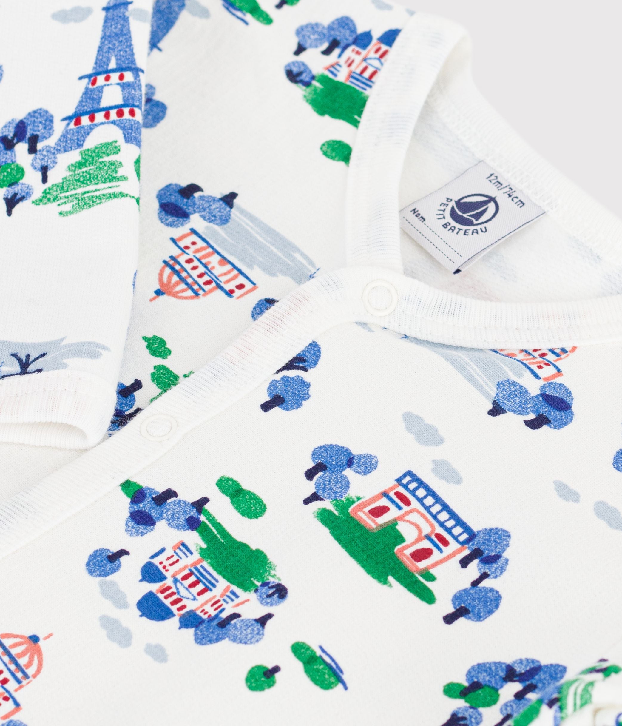 pyjama-bébé-en-molleton-imprimé-paris