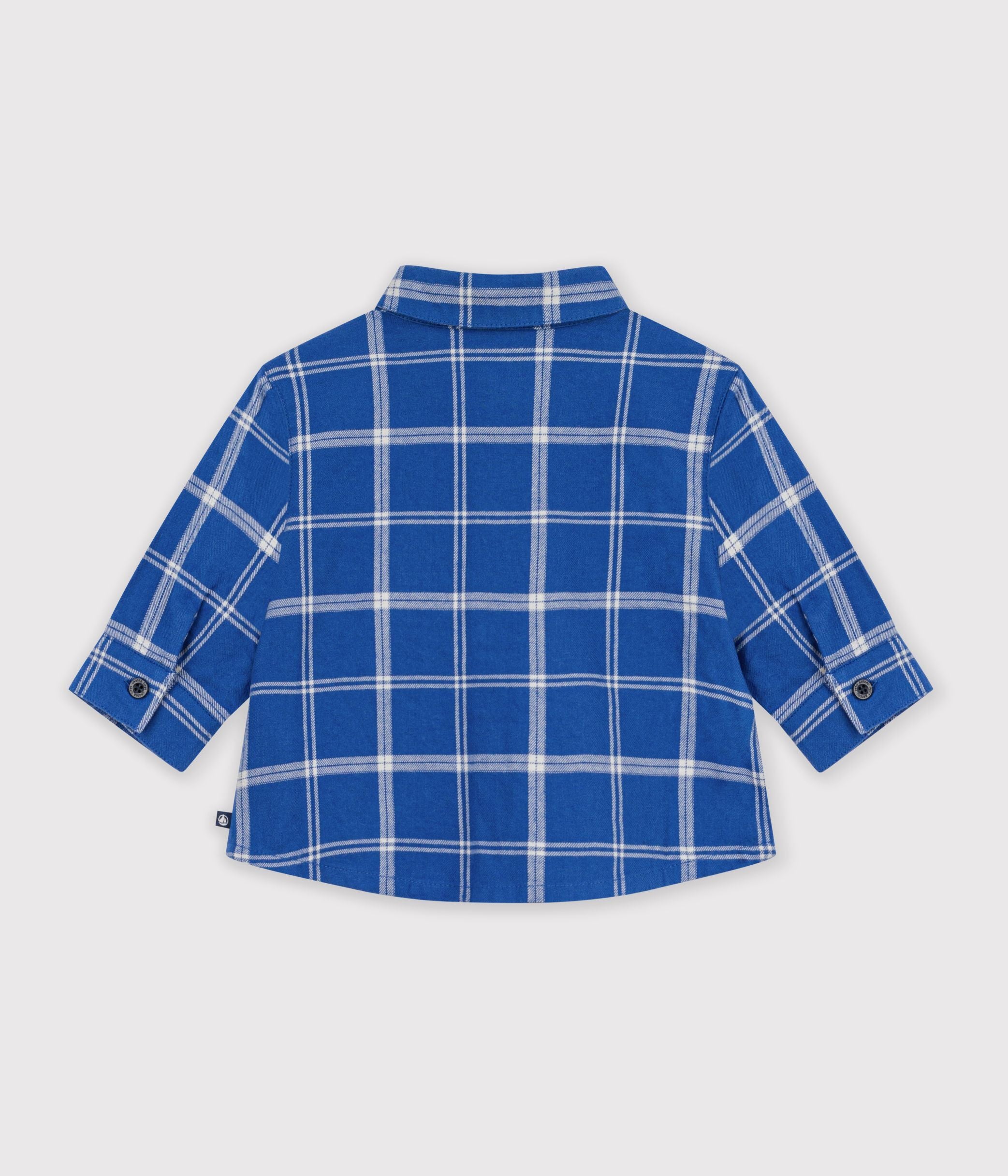 chemise-bébé-en-flanelle-à-carreaux