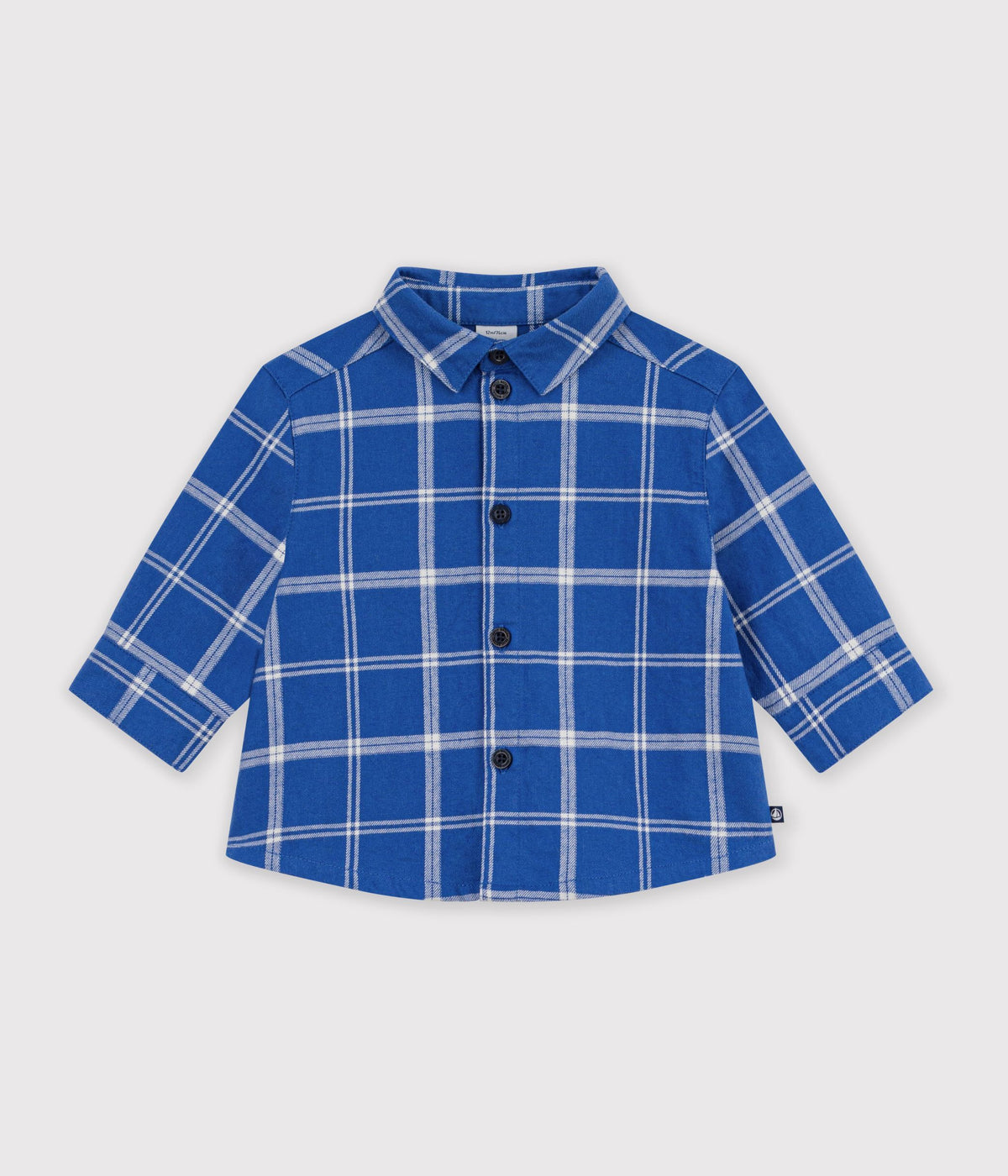 chemise-bébé-en-flanelle-à-carreaux
