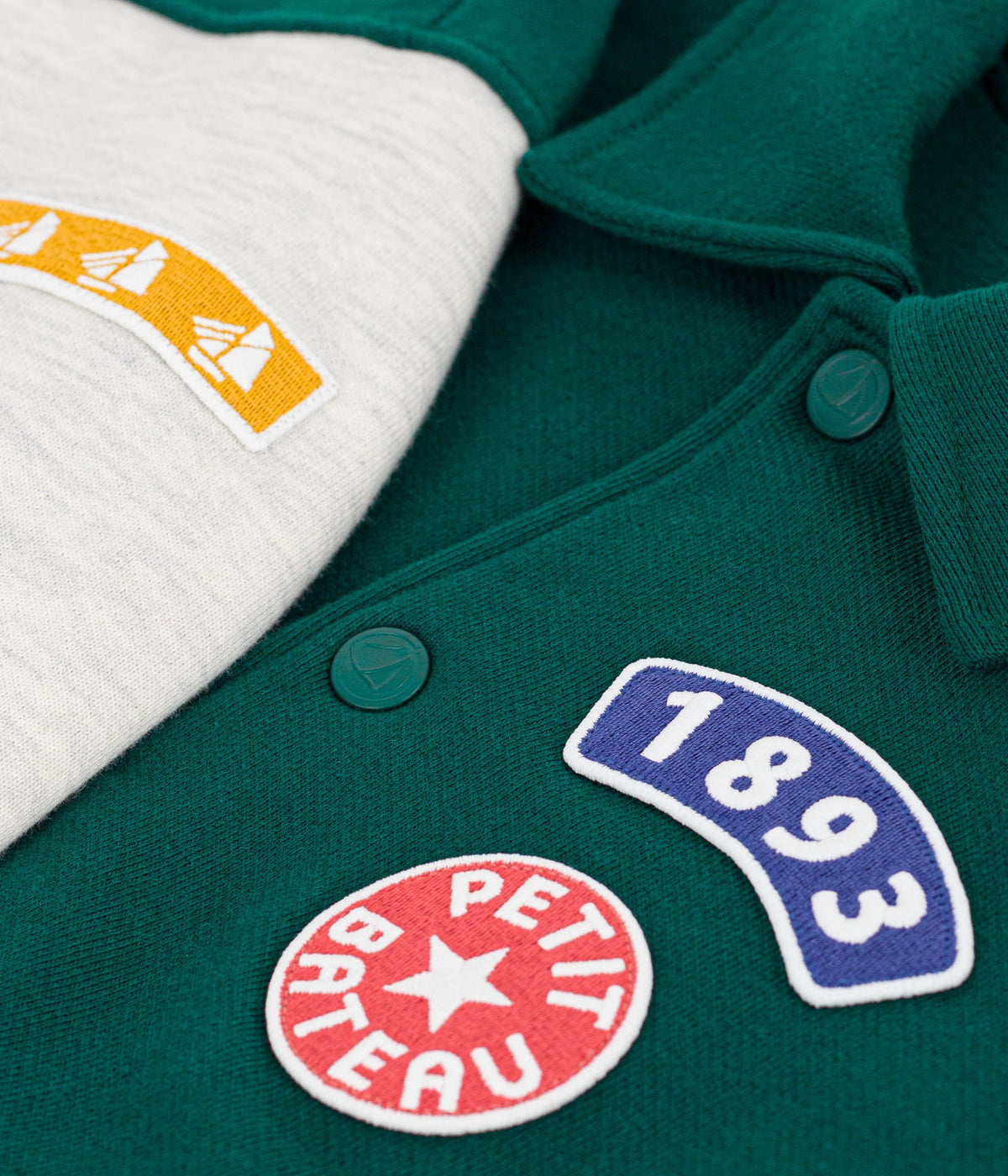 veste-teddy-enfant-en-coton-uni-colorblock