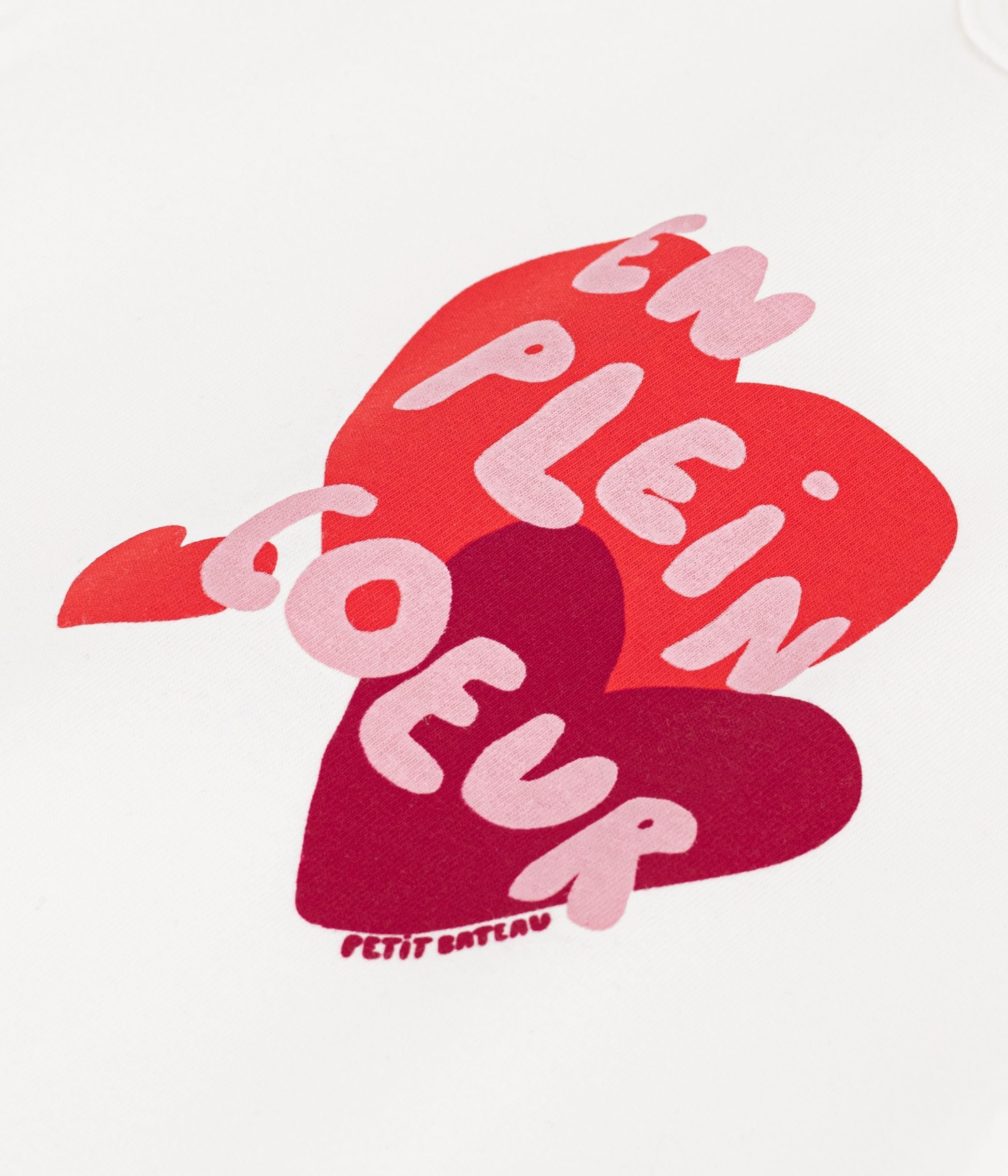 tee-shirt-bébé-en-coton-manches-courtes-uni-à-motif