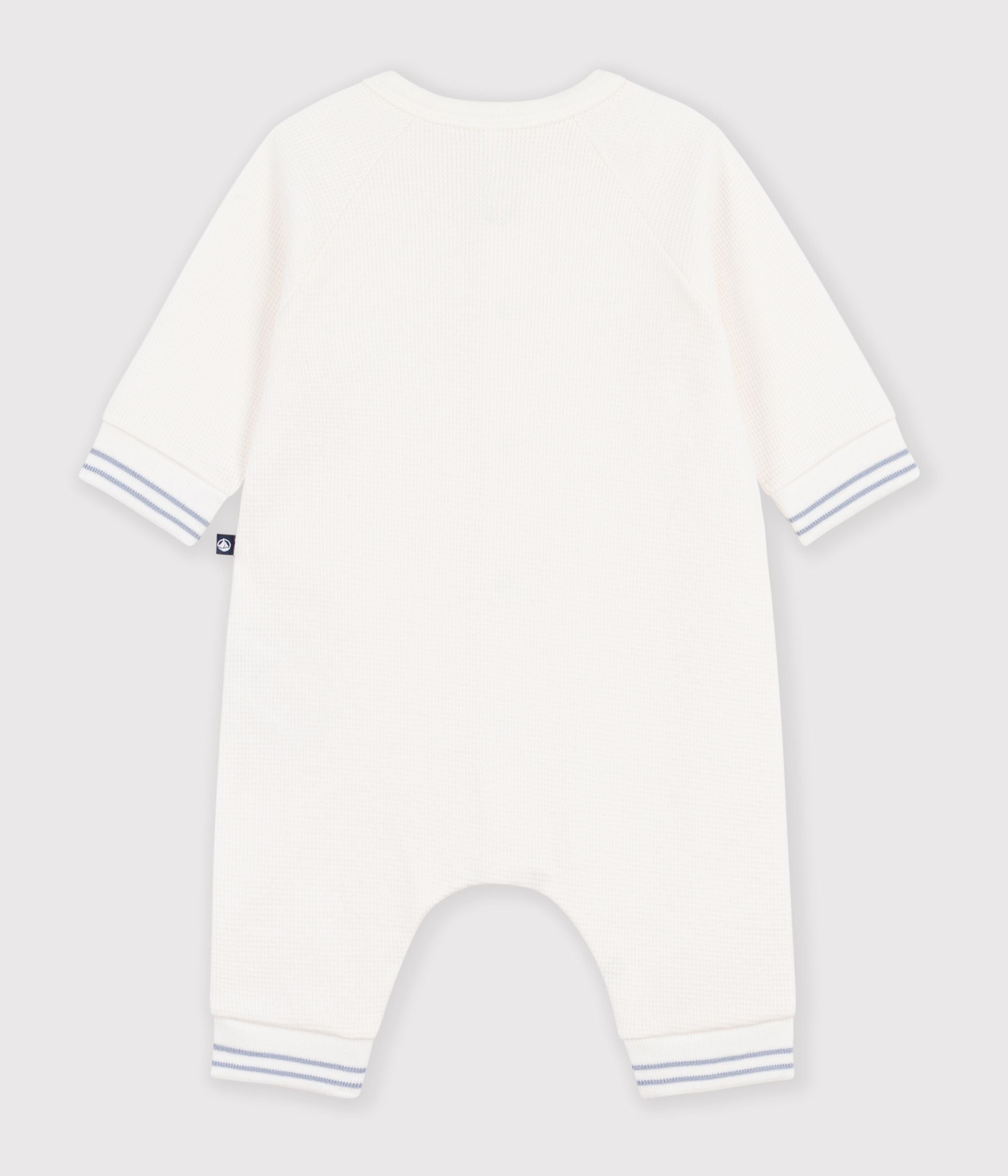 combinaison-bébé-en-coton-uni