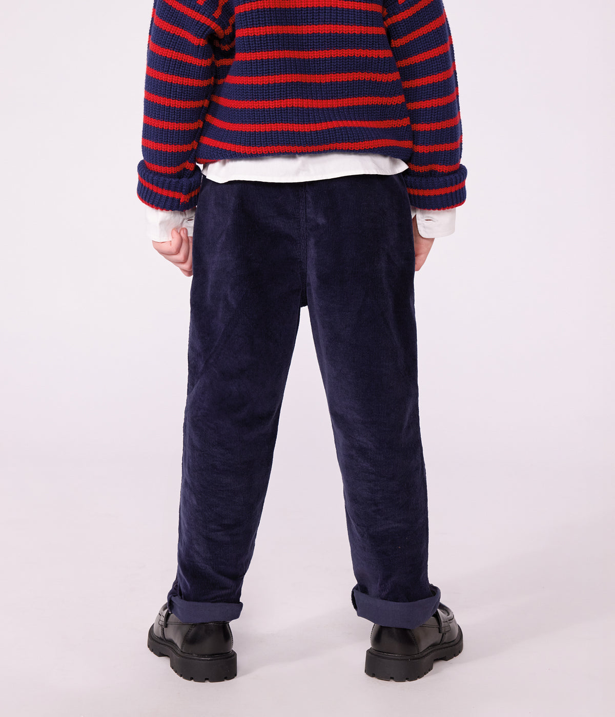 pantalon-droit-enfant-en-velours-uni