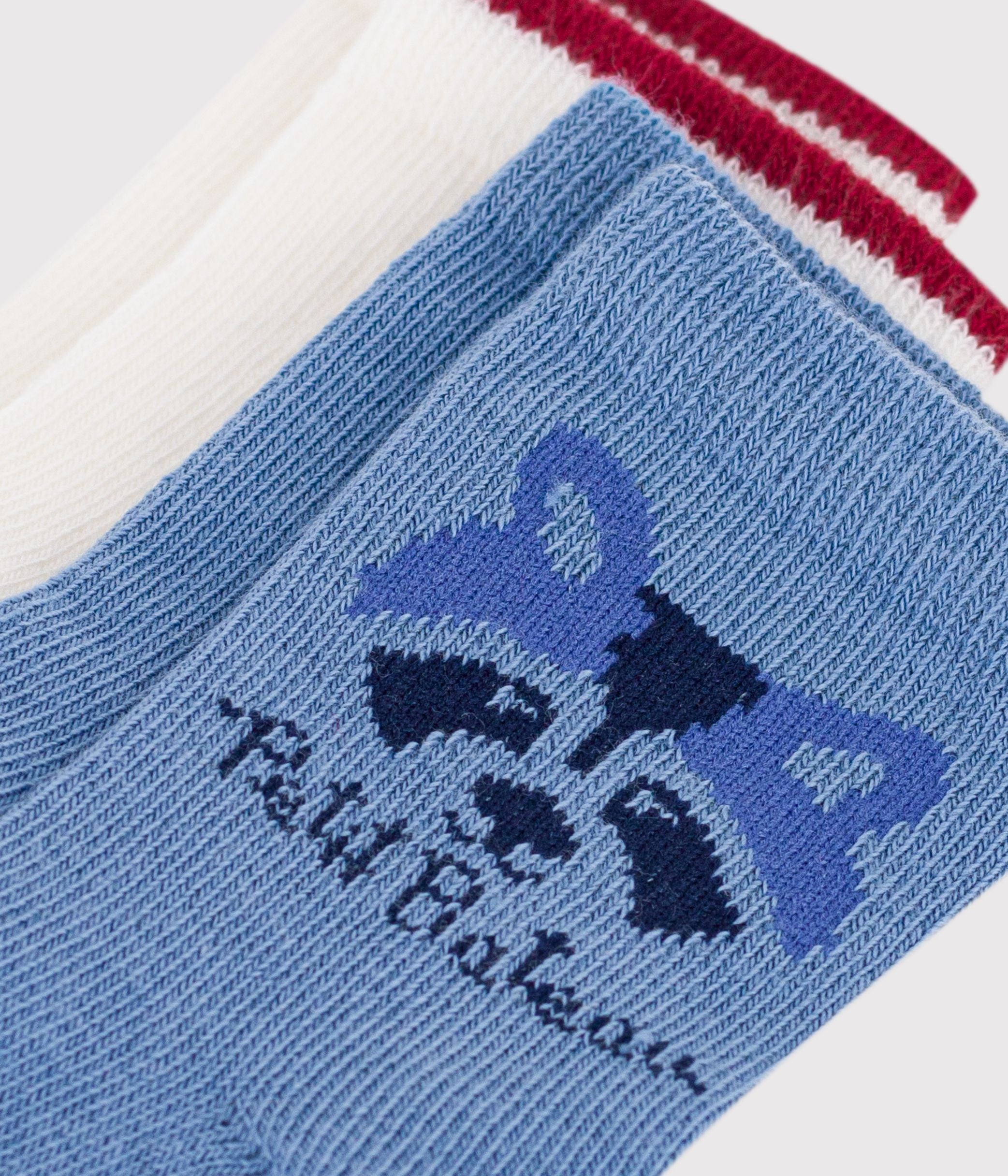2-paires-de-chaussettes-bébé-en-coton-unie-et-motif-animalier