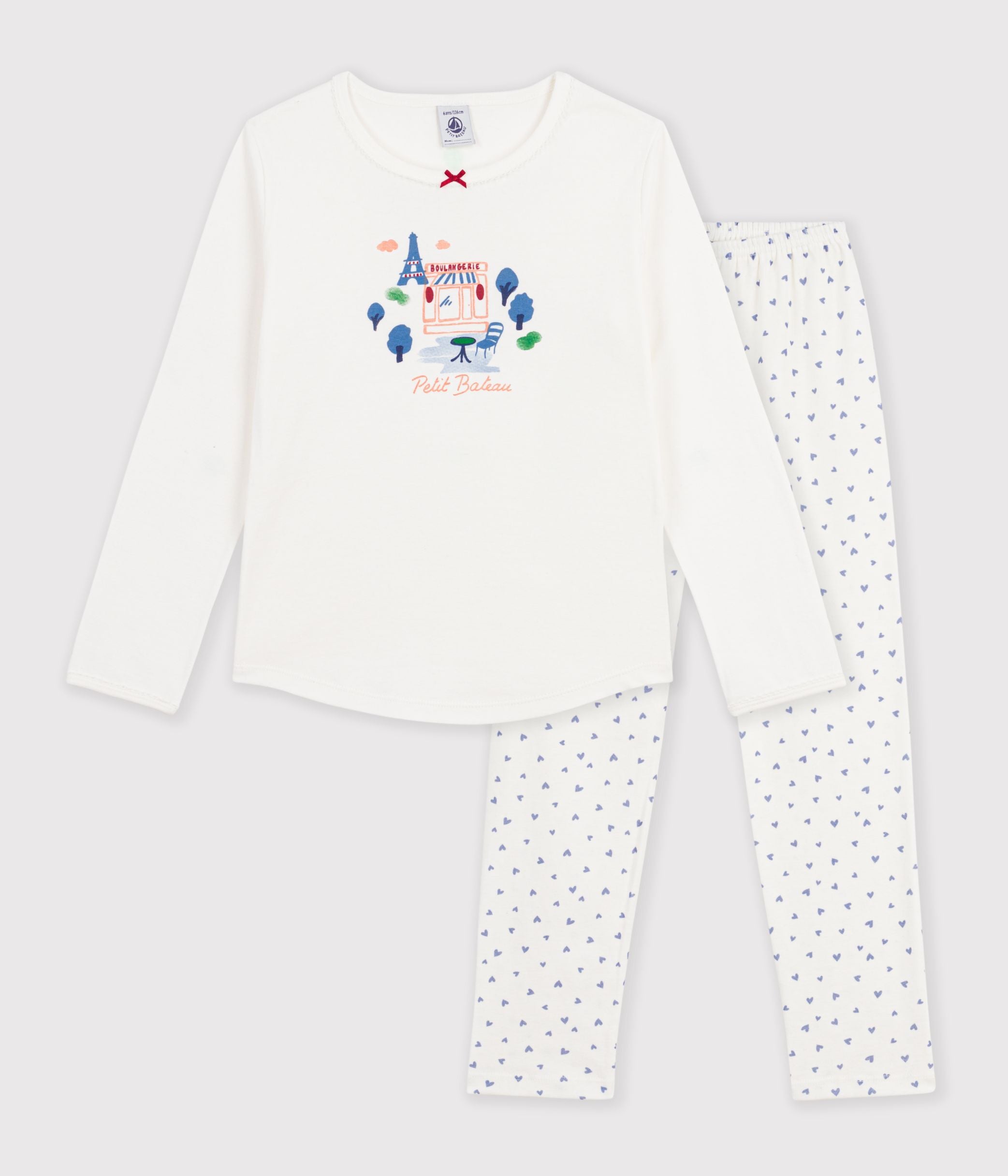 pyjama-enfant-en-coton-à-motif-paris
