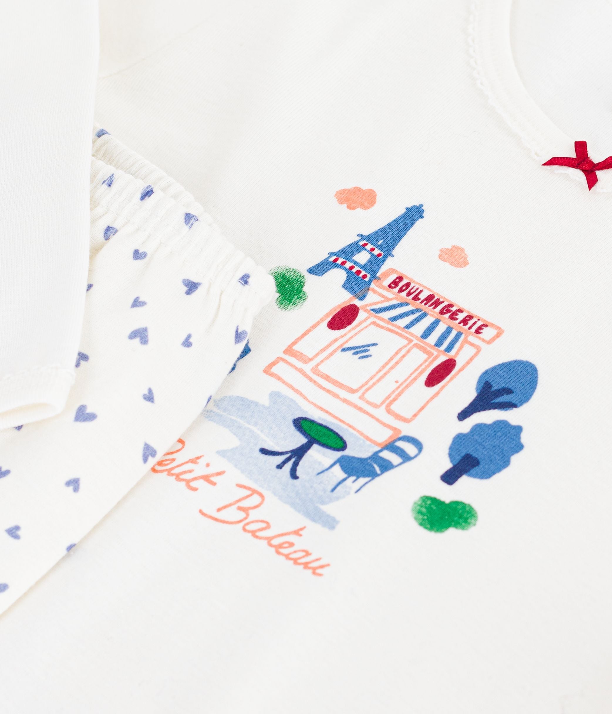 pyjama-enfant-en-coton-à-motif-paris