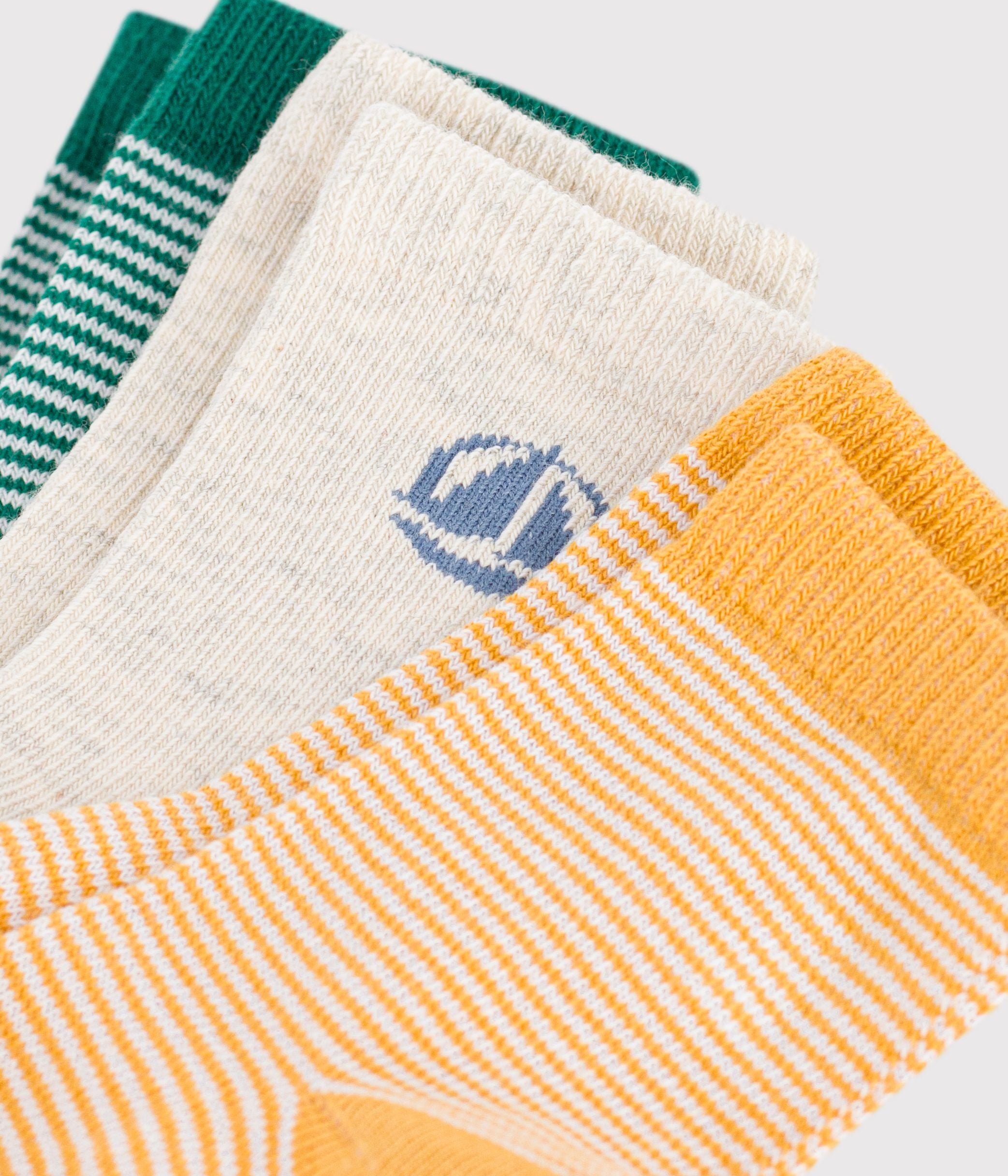 3-paires-de-chaussettes-bébé-en-coton-à-rayures