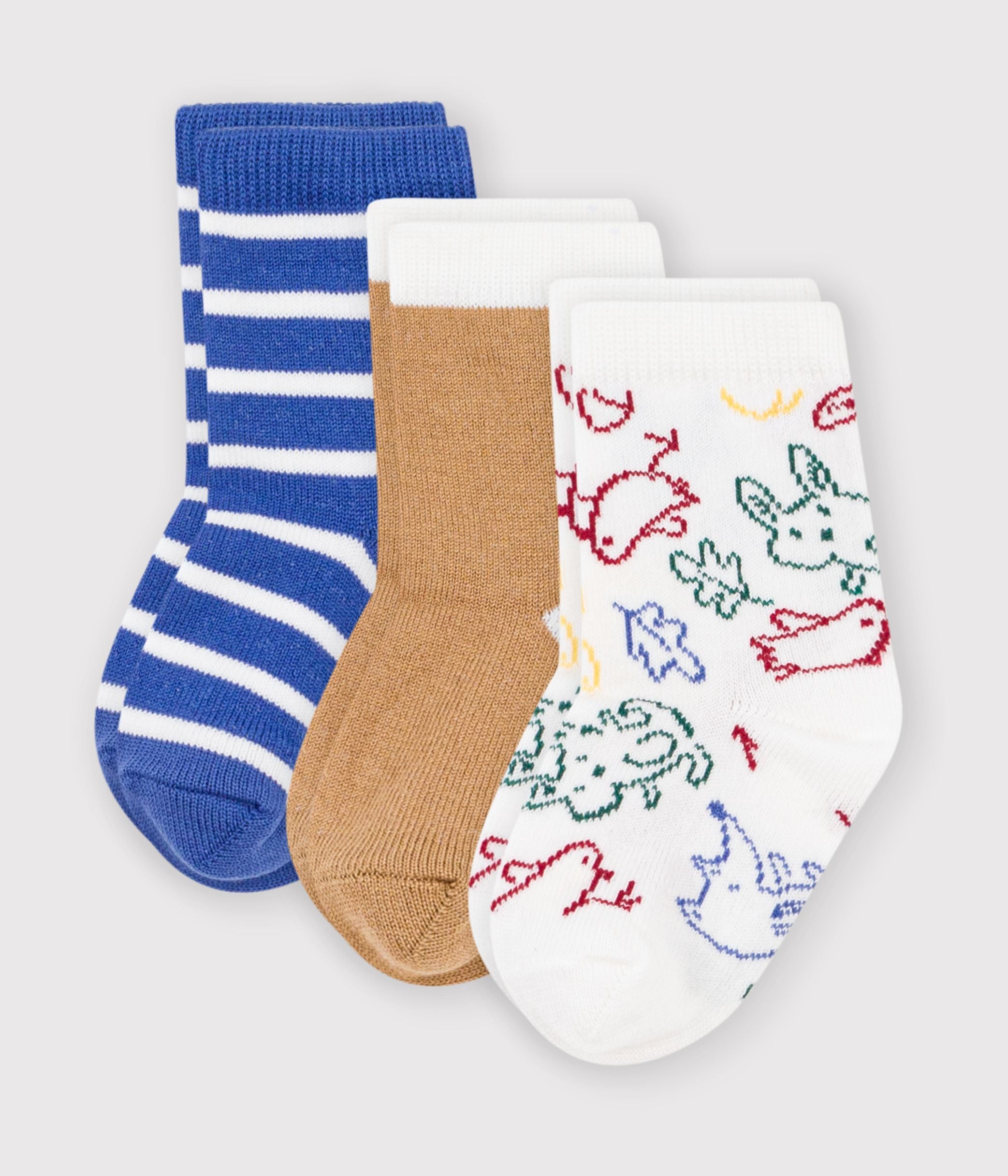 3-paires-de-chaussettes-bébé-en-coton-imprimé-animalier