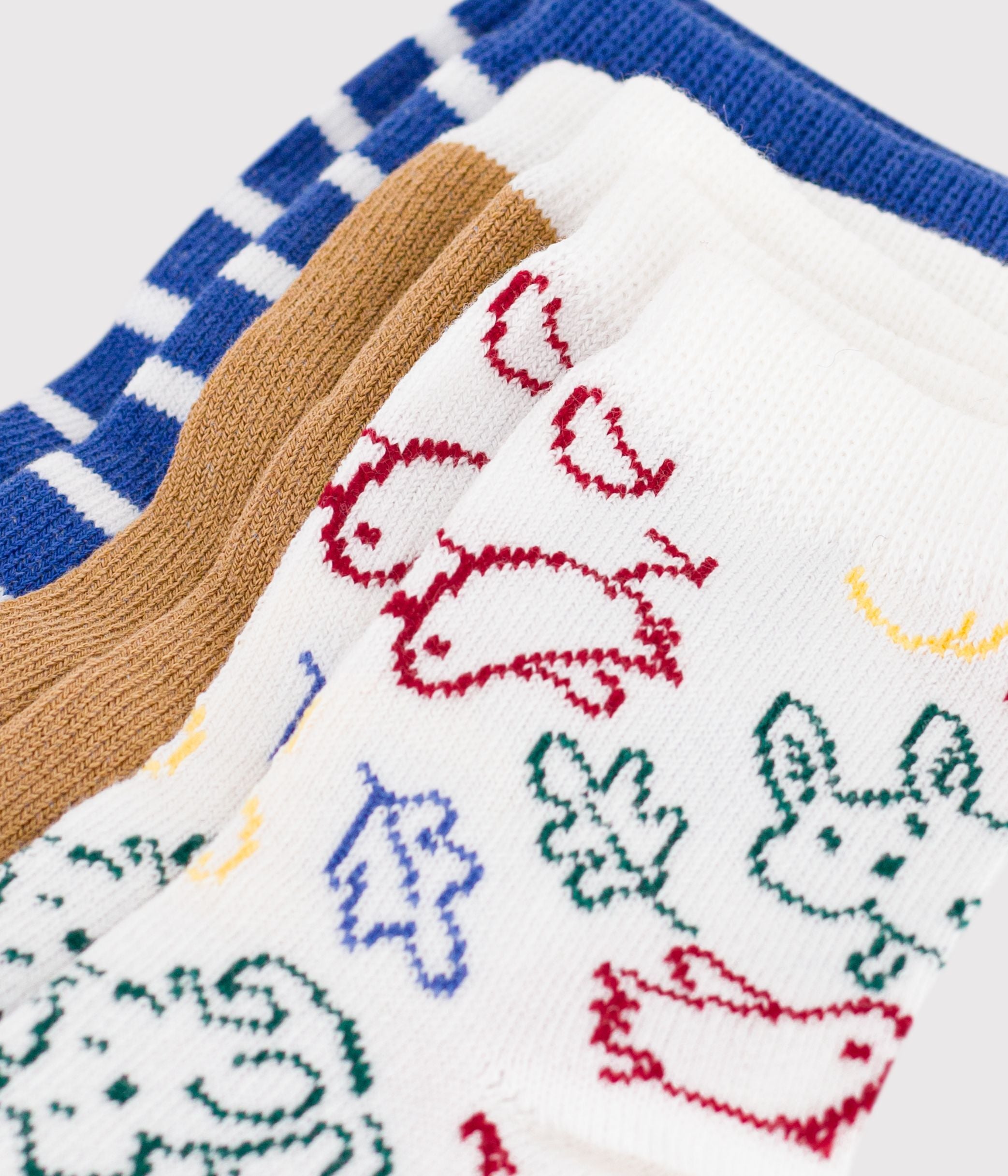 3-paires-de-chaussettes-bébé-en-coton-imprimé-animalier
