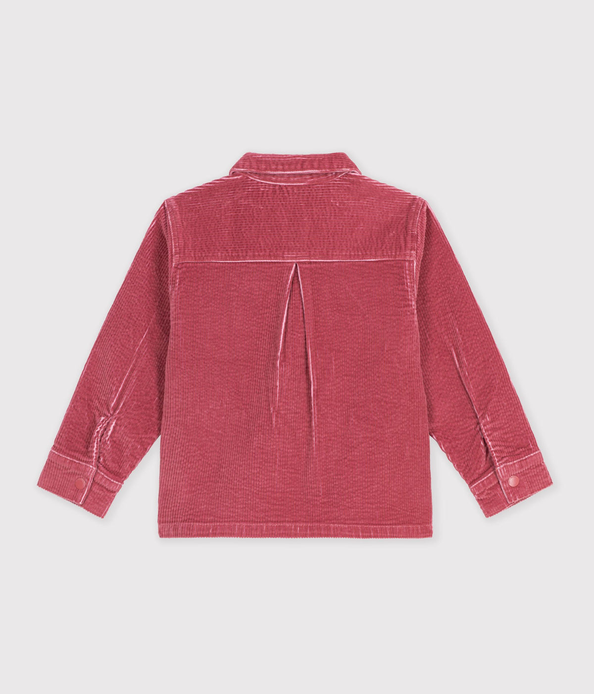 chemise-enfant-en-velours-uni