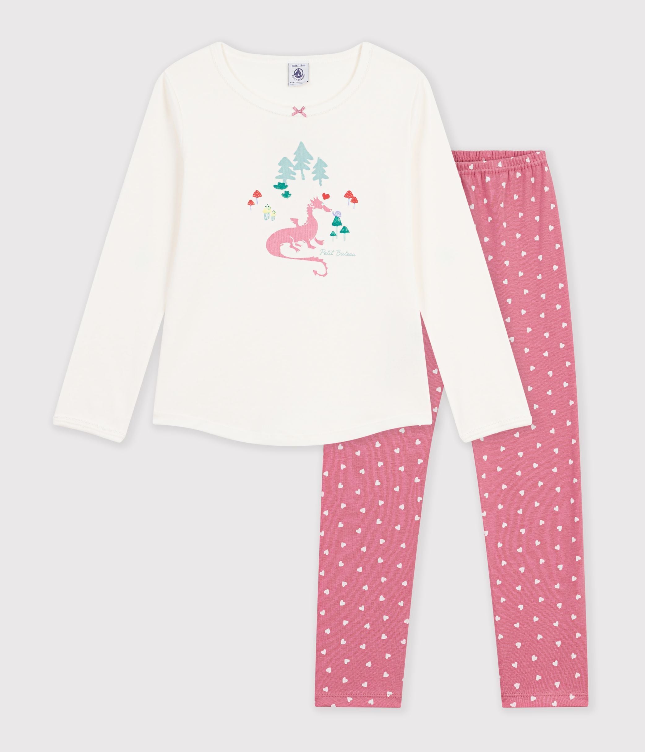 pyjama-enfant-en-coton-à-motif-dragons