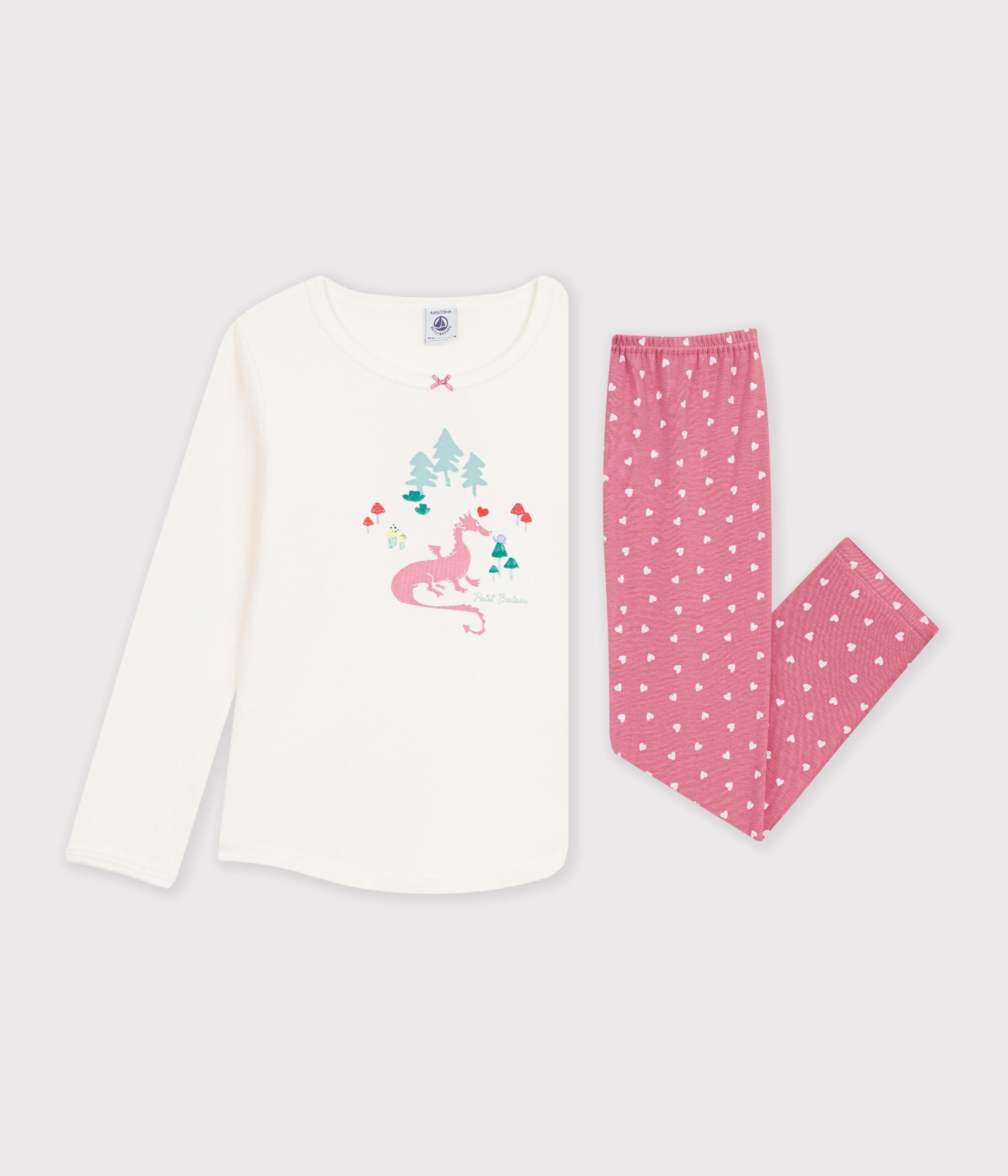 pyjama-enfant-en-coton-à-motif-dragons