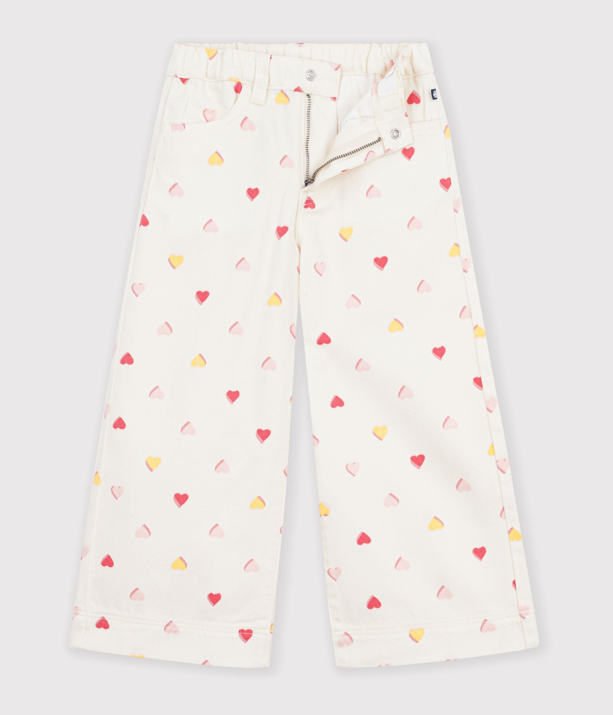 pantalon-wide-leg-enfant-en-coton