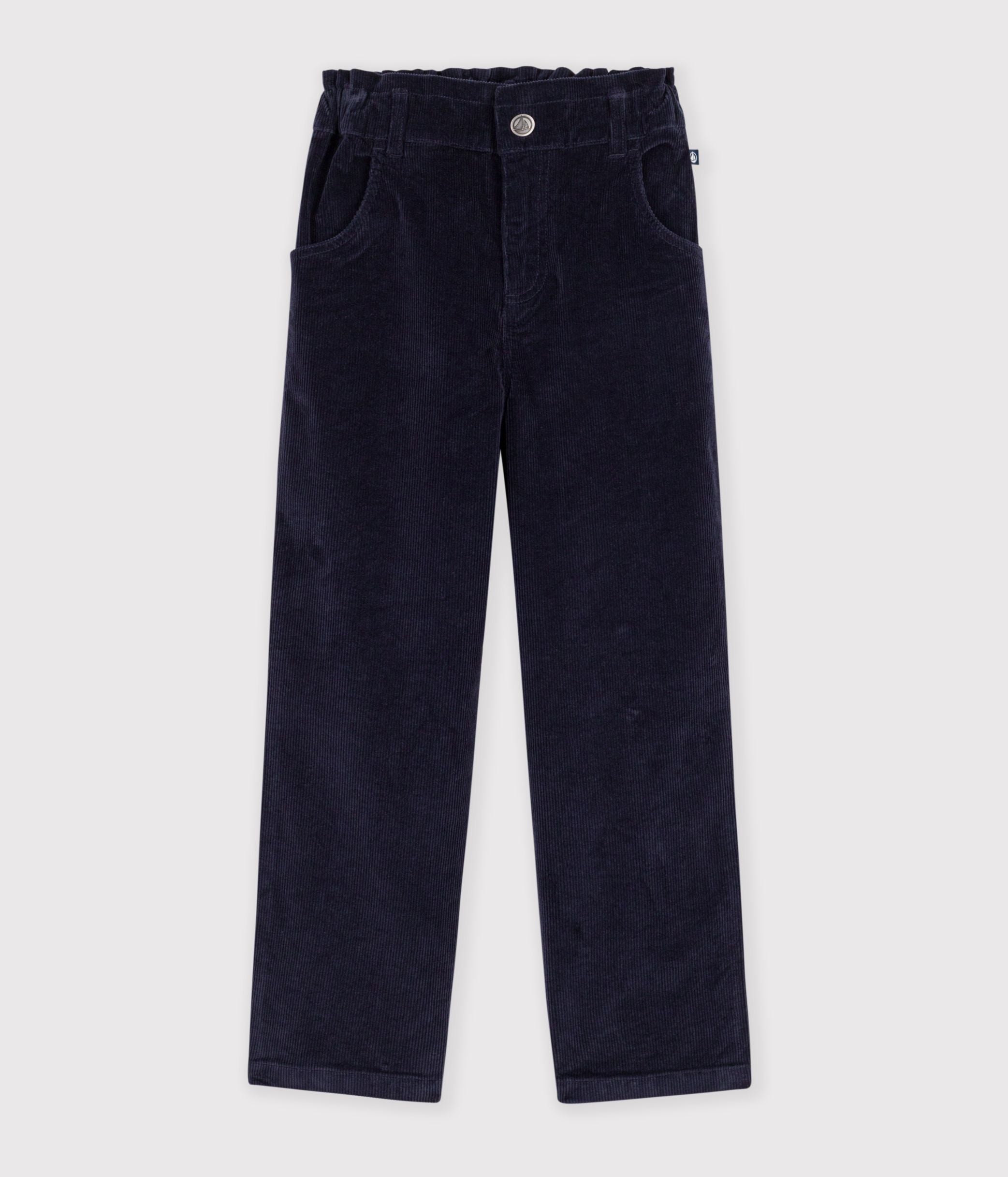 pantalon-enfant-en-velours-uni