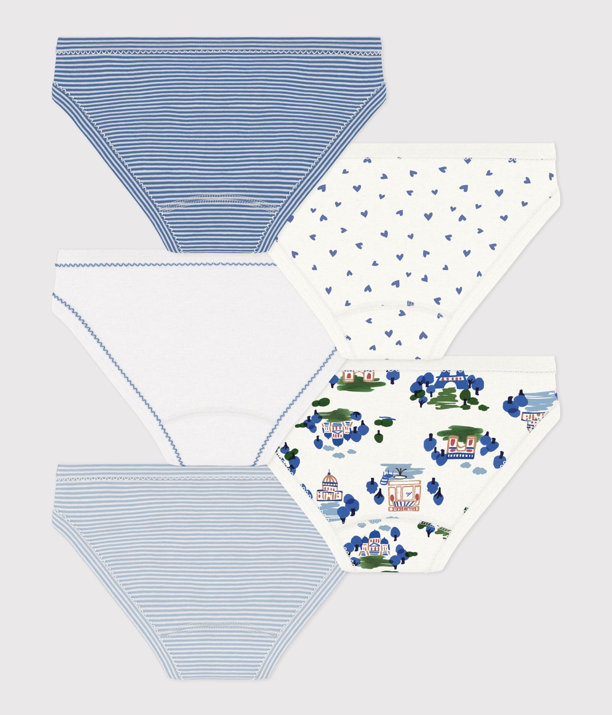 lot-de-culottes-enfant-en-coton-imprimé