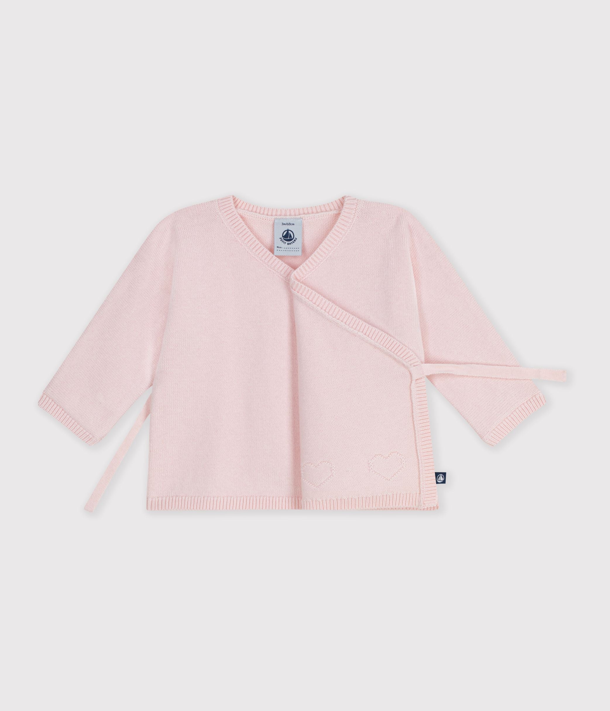 brassière-bébé-cache-coeur-en-tricot-laine-et-coton-ajouré