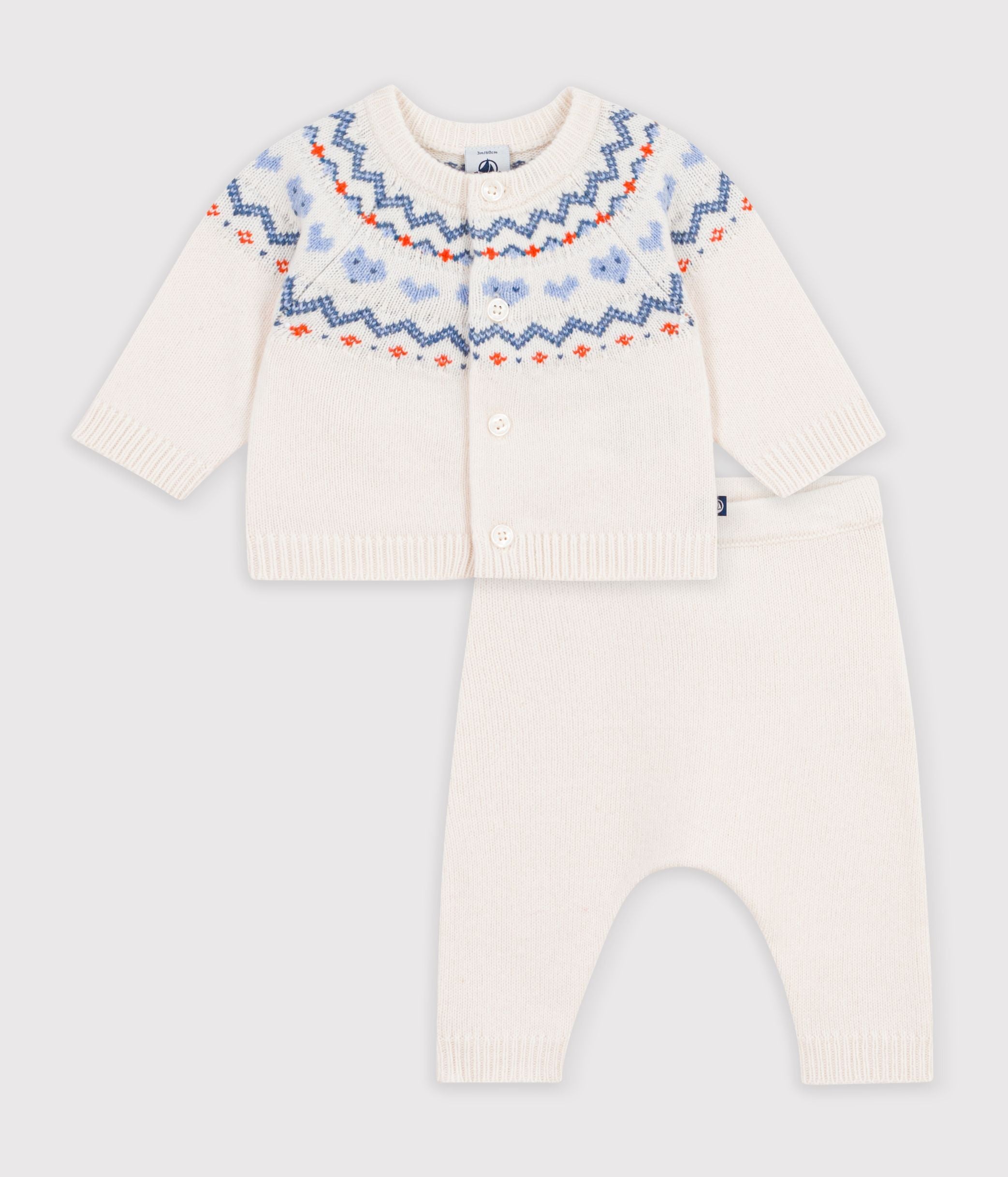 ensemble-bébé-en-tricot-à-motif-jacquard