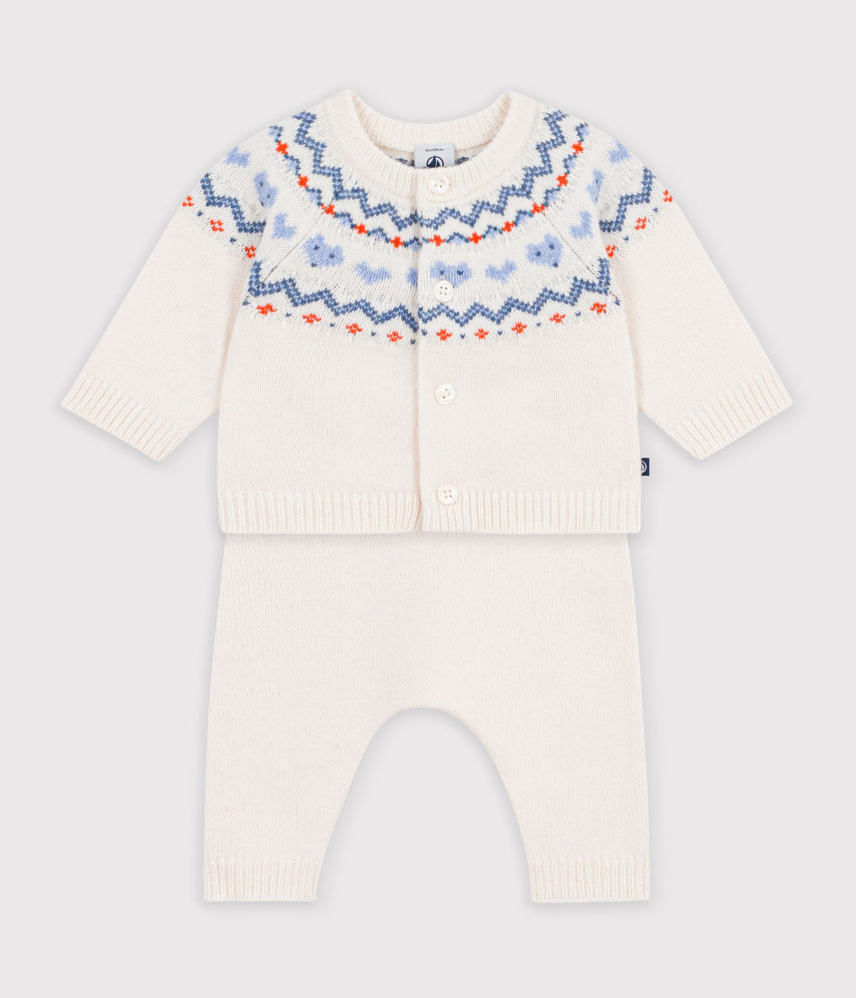 ensemble-bébé-en-tricot-à-motif-jacquard