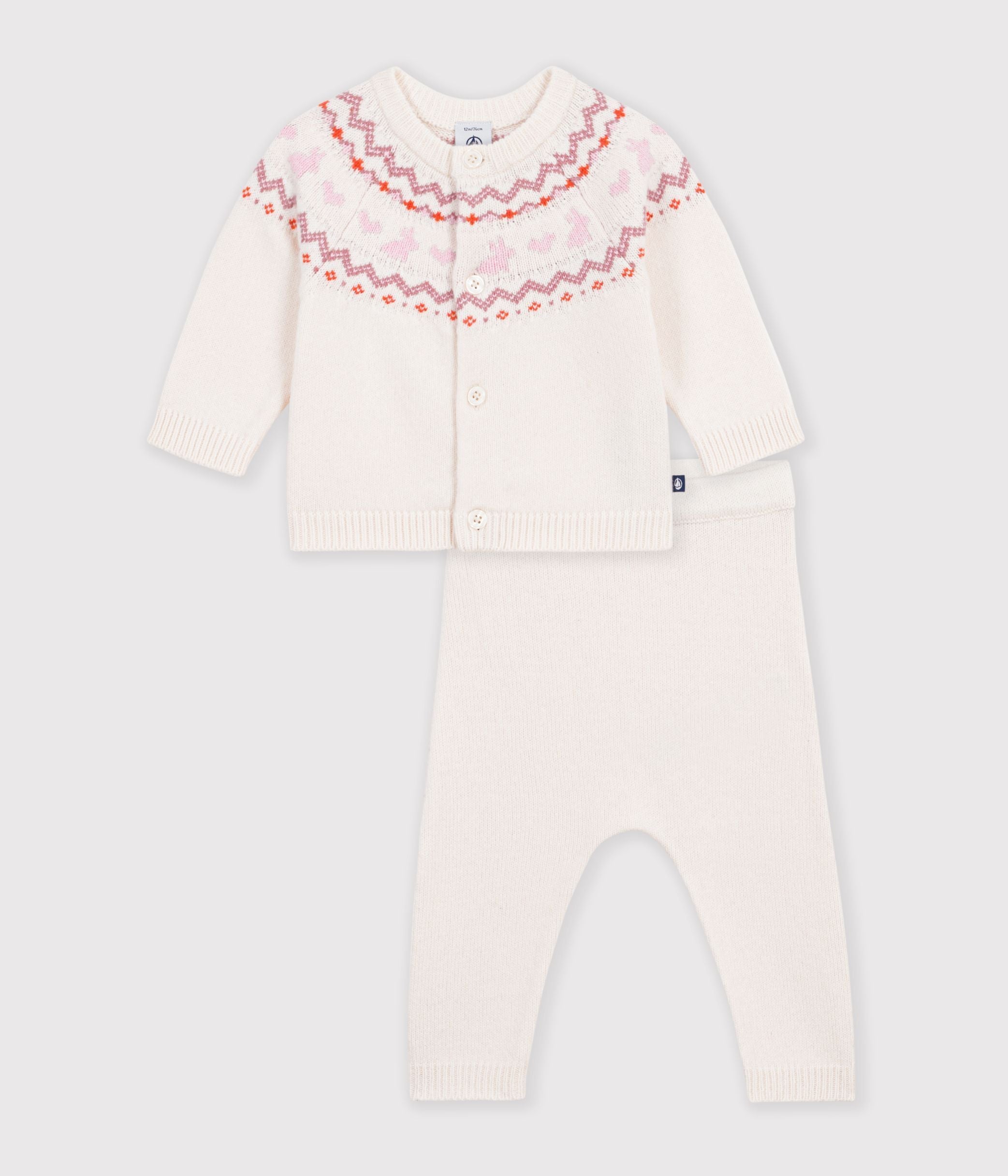 ensemble-bébé-en-tricot-à-motif-jacquard