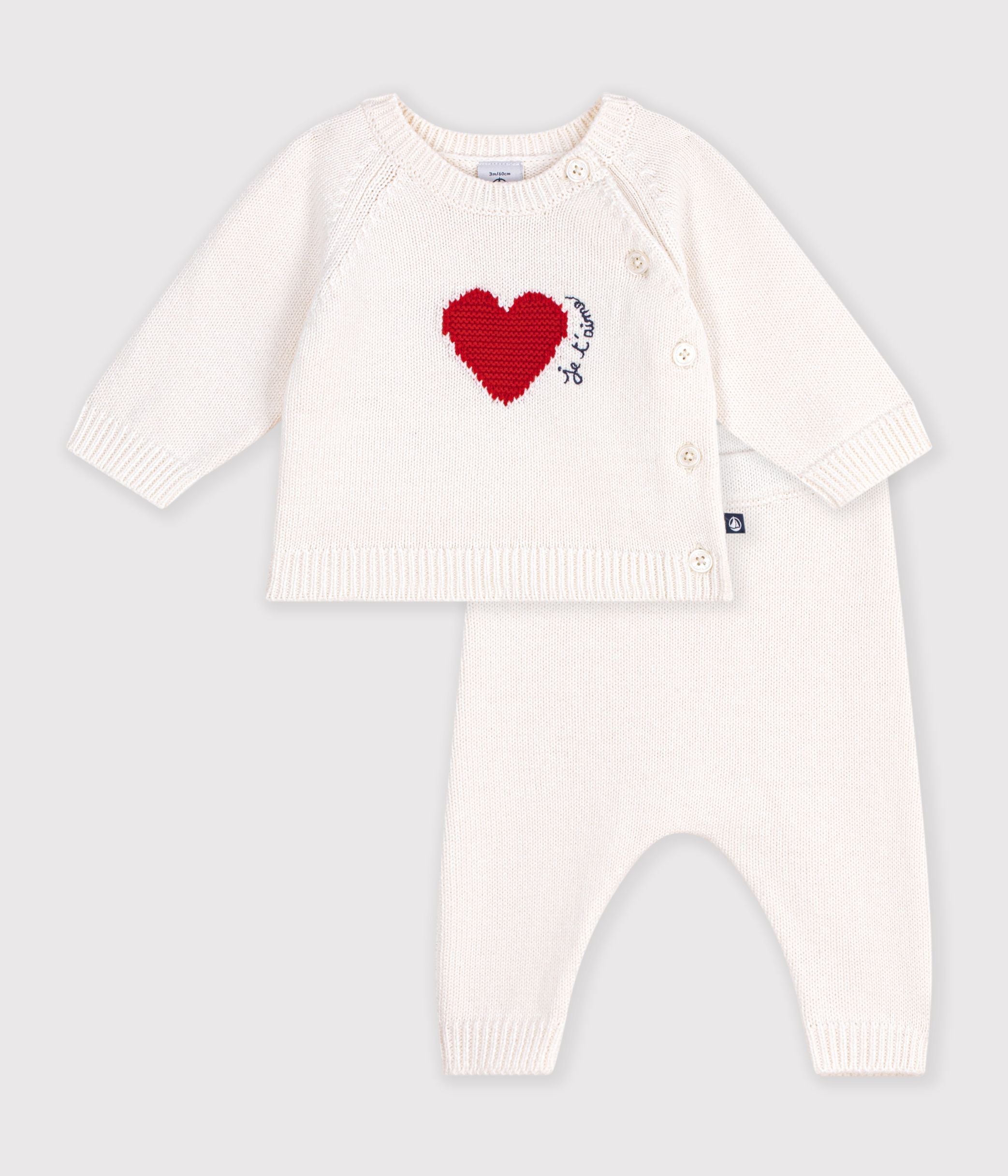 ensemble-bébé-en-tricot-jacquard-coeur
