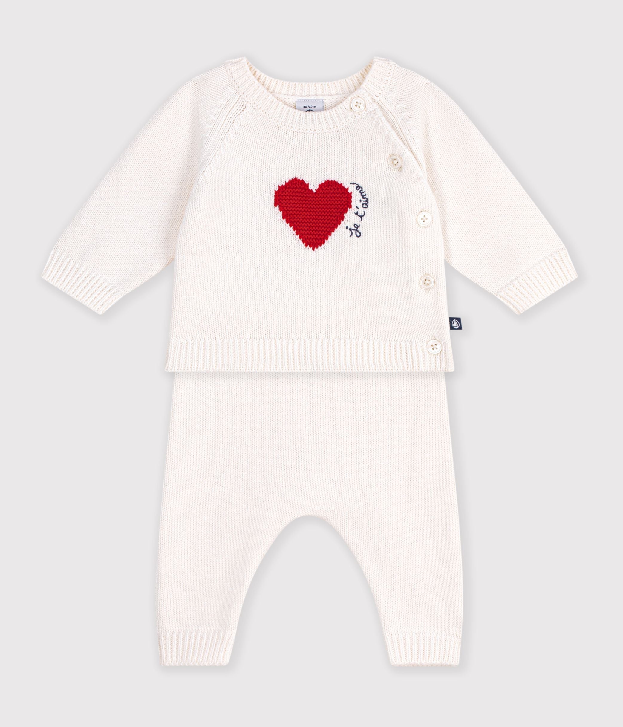 ensemble-bébé-en-tricot-jacquard-coeur