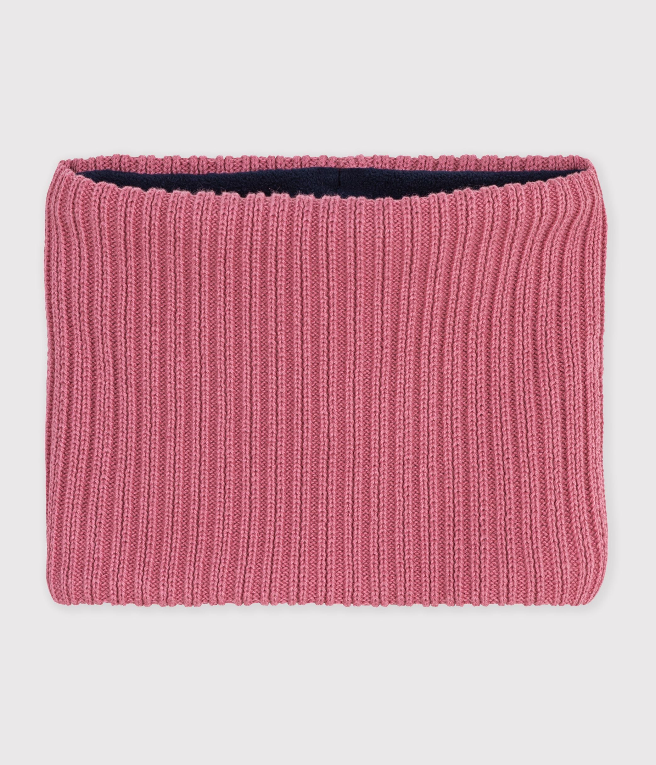 snood-enfant-en-tricot-uni-doublé-polaire