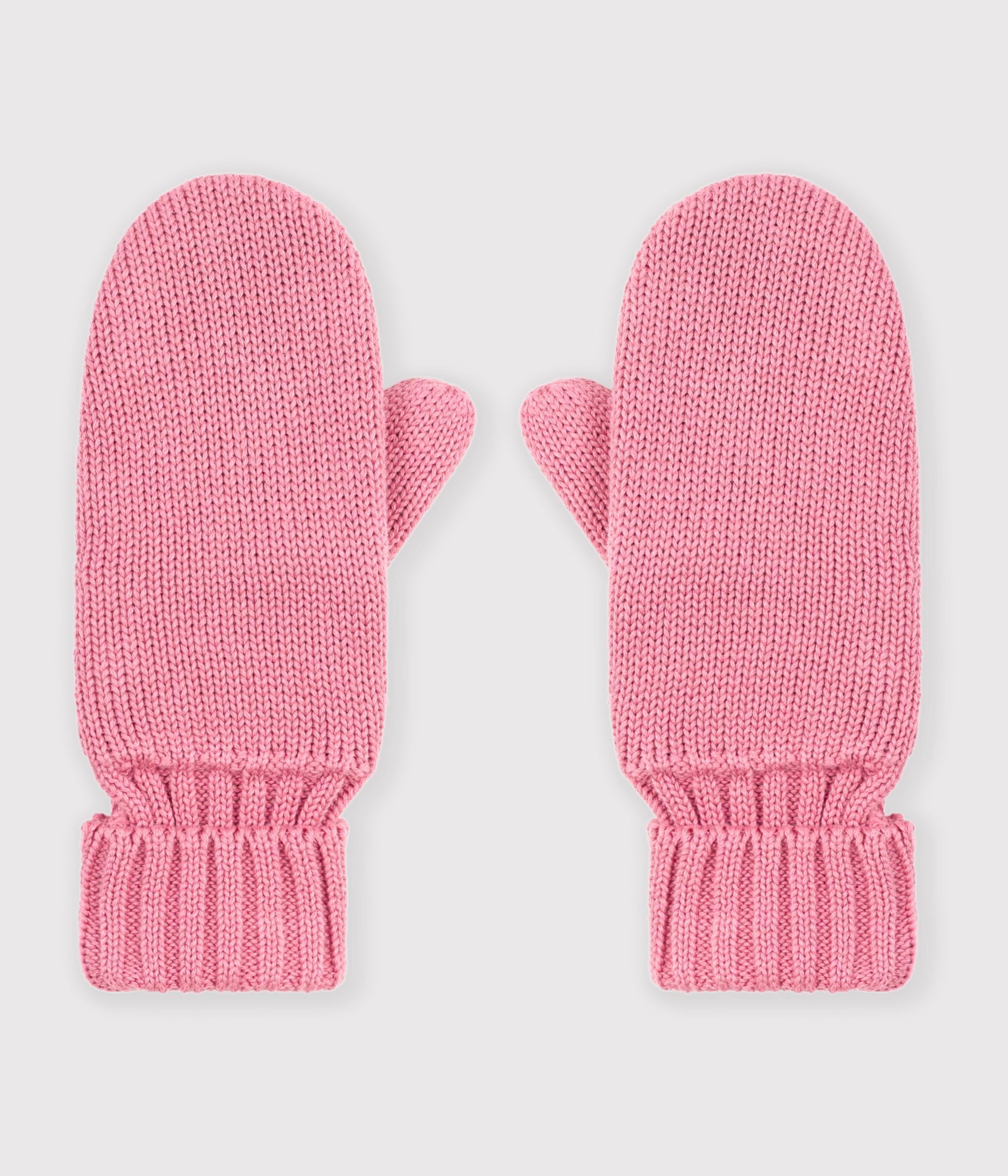 moufles-enfant-en-tricot-unies-doublées-polaire