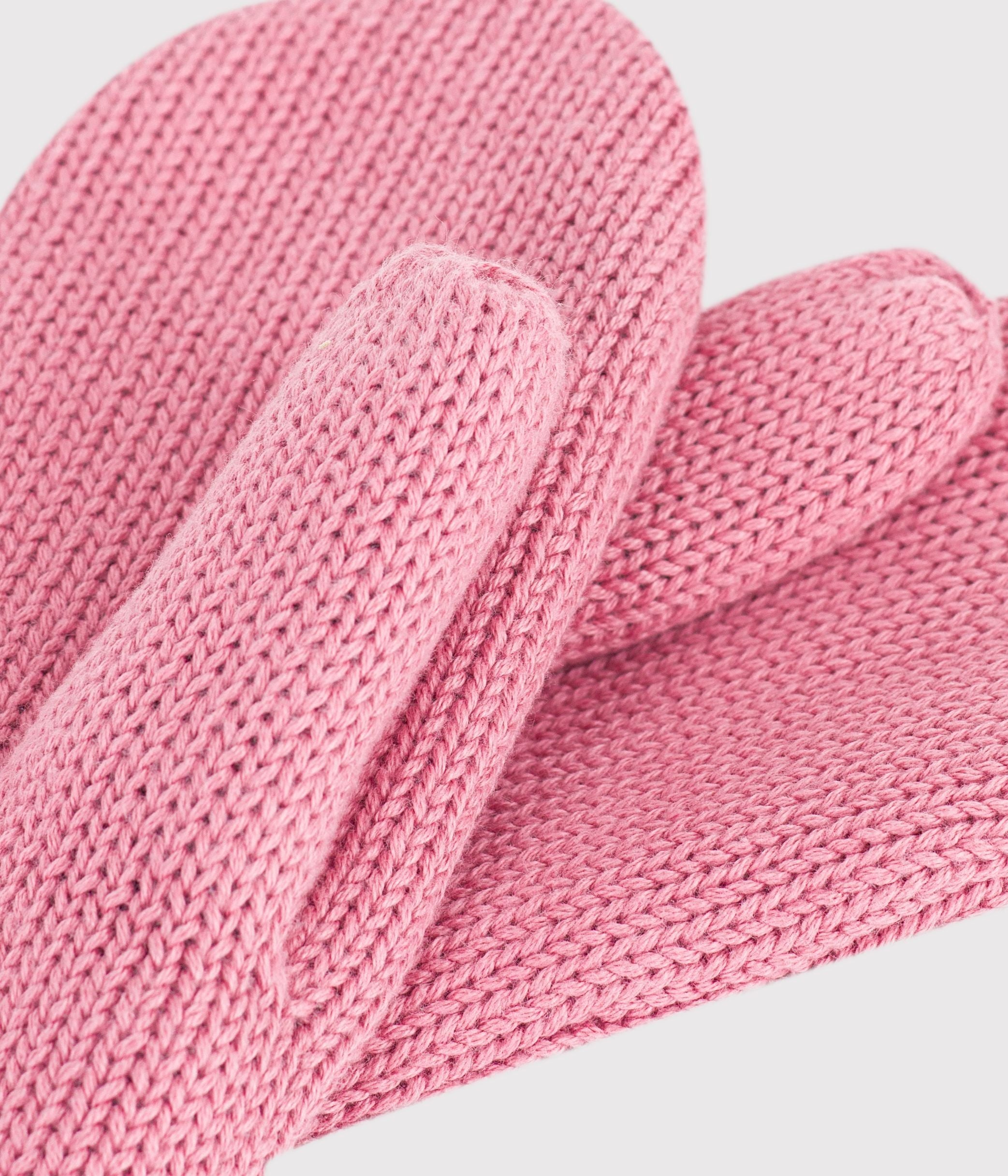 moufles-enfant-en-tricot-unies-doublées-polaire