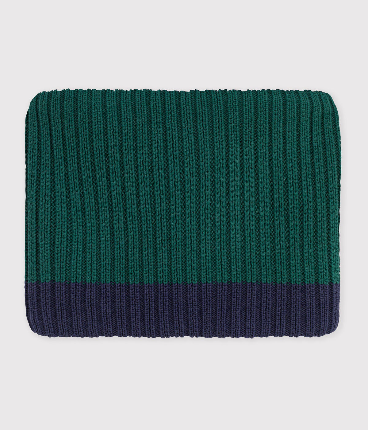 snood-enfant-en-tricot-bicolore-doublé-polaire