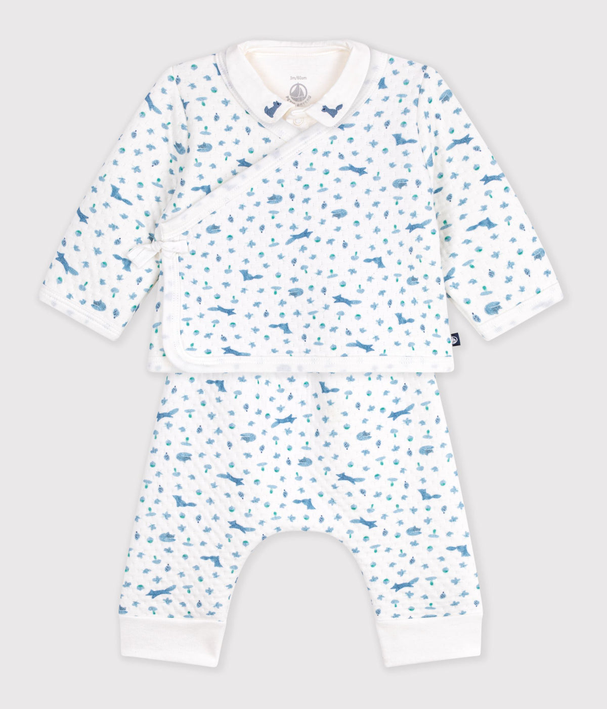 ensemble-bébé-en-coton-à-col-imprimé-renard