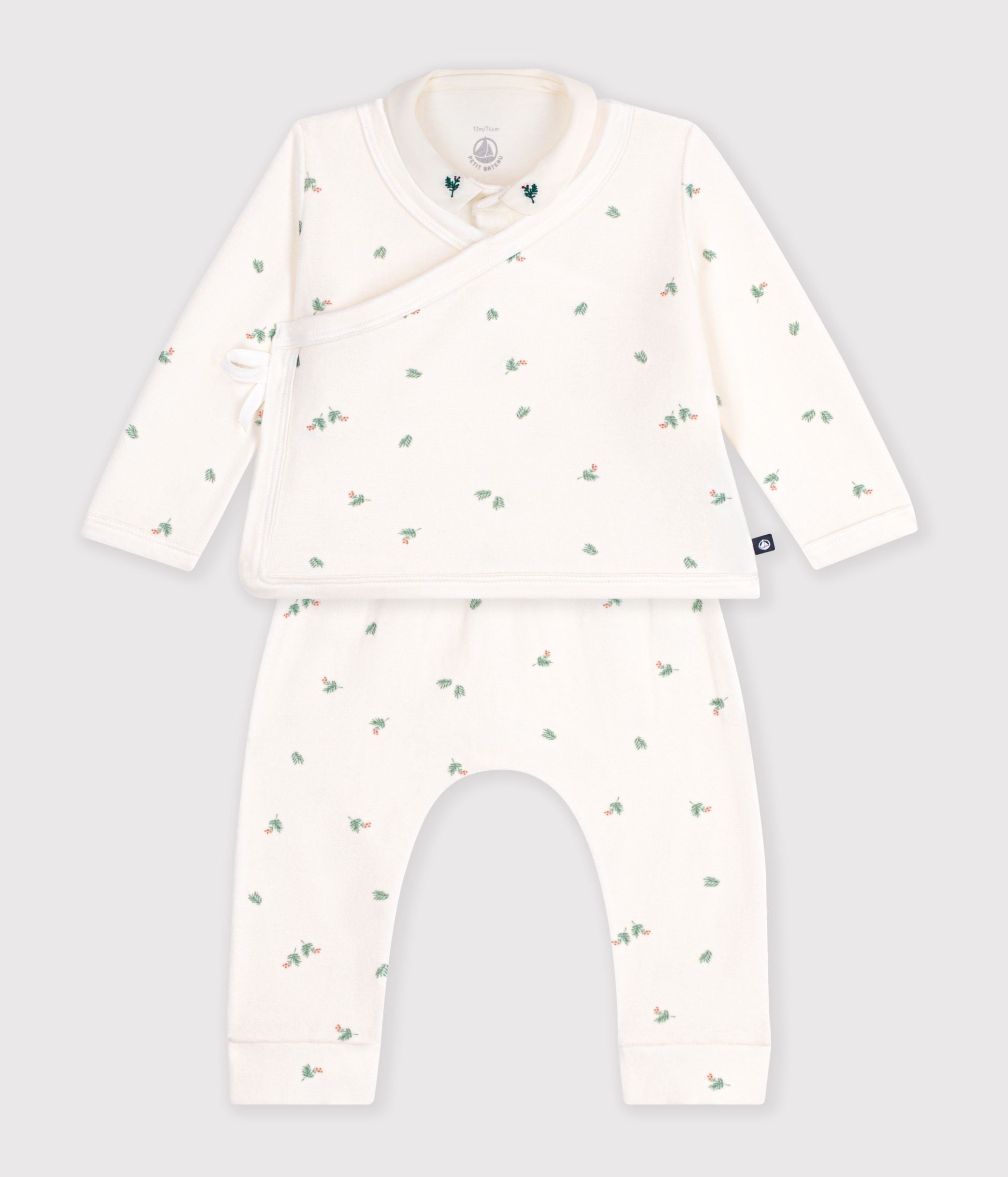 coffret-cadeau-bébé-en-coton-imprimé-à-fleurs