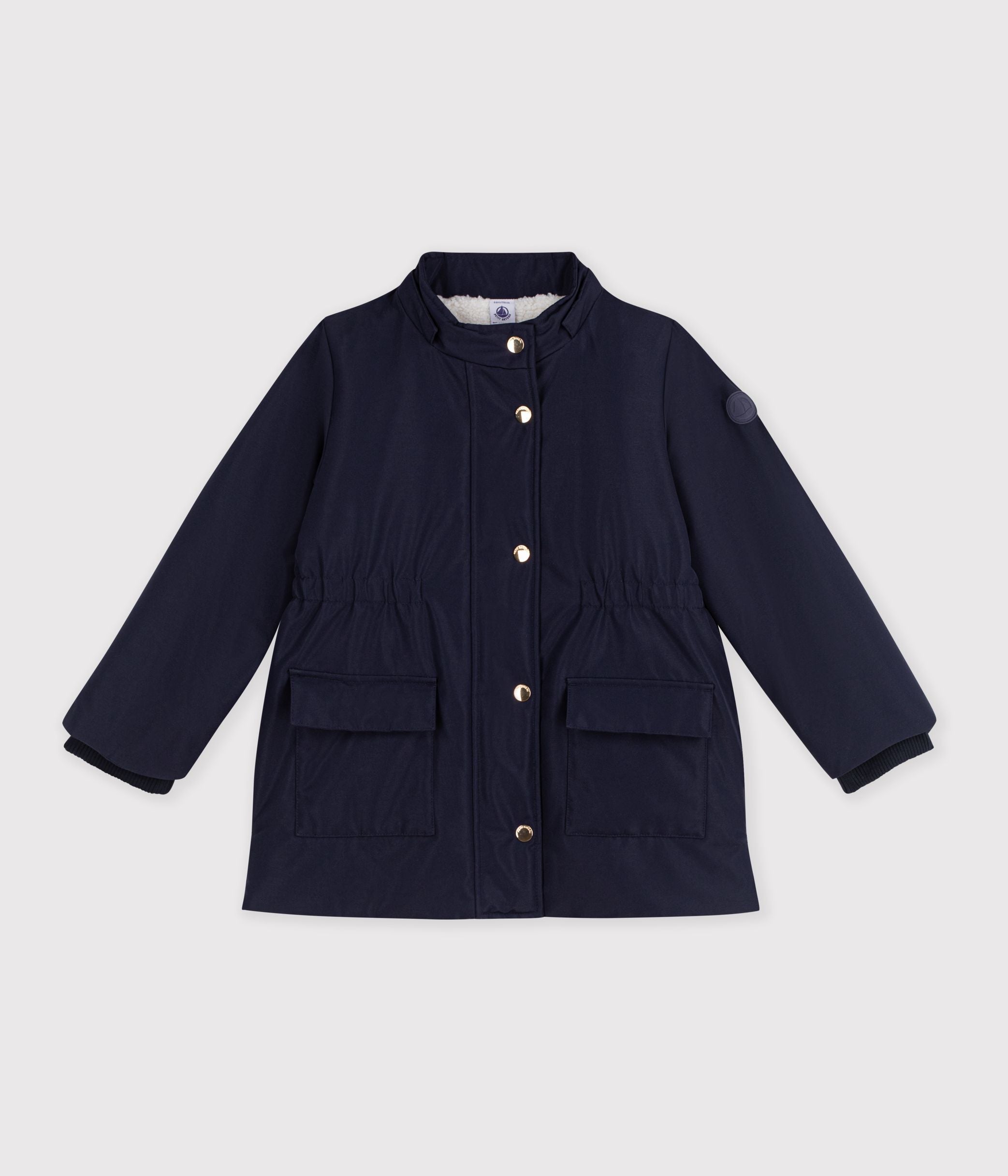 parka-enfant-mi-longue-unie