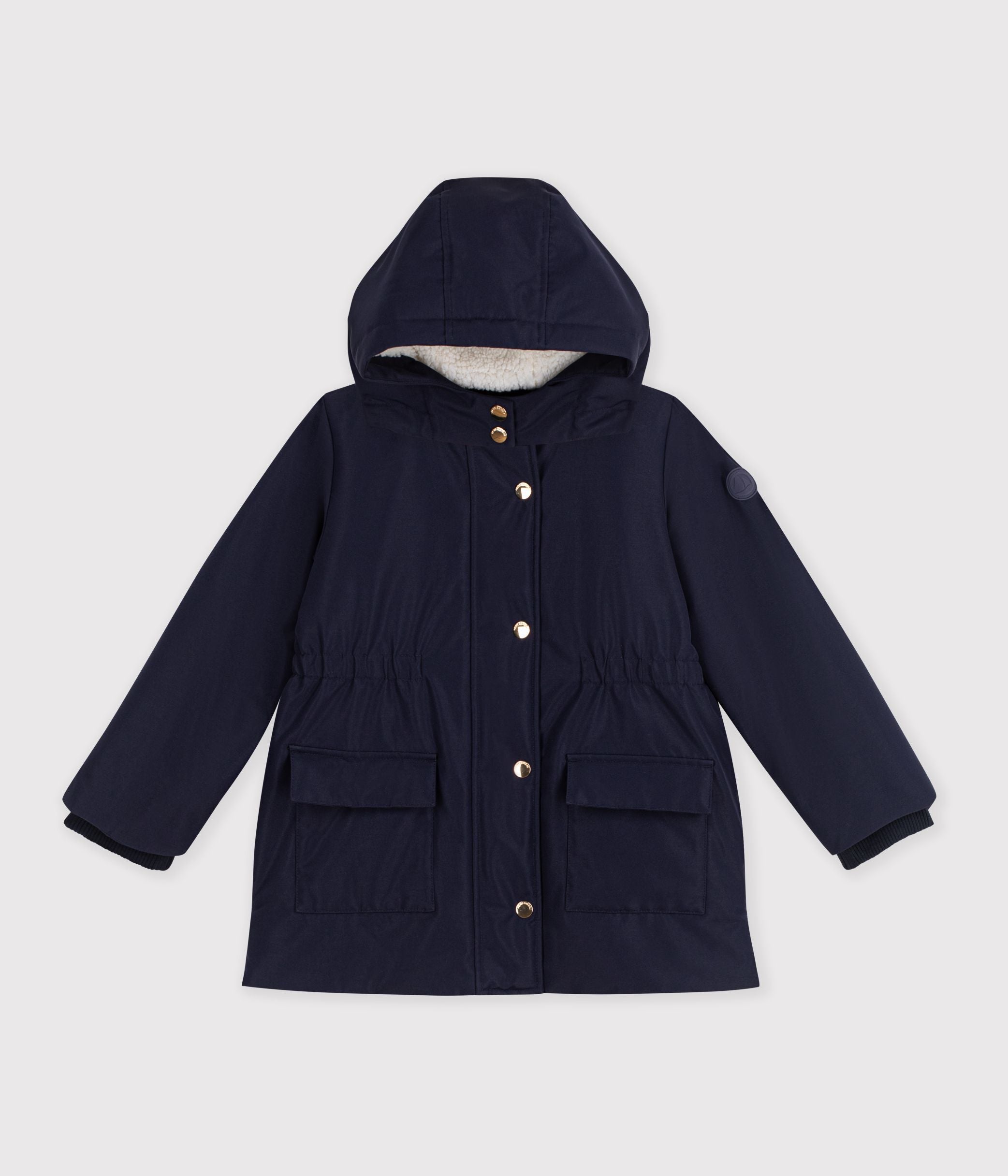 parka-enfant-mi-longue-unie