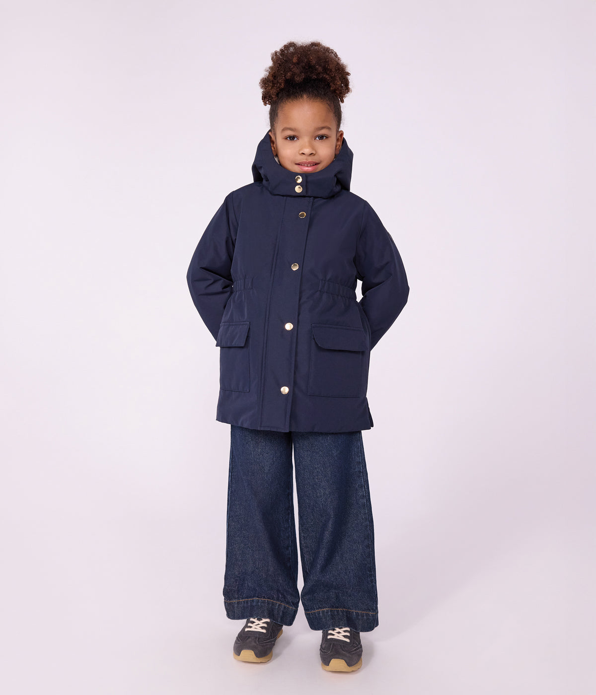 parka-enfant-mi-longue-unie