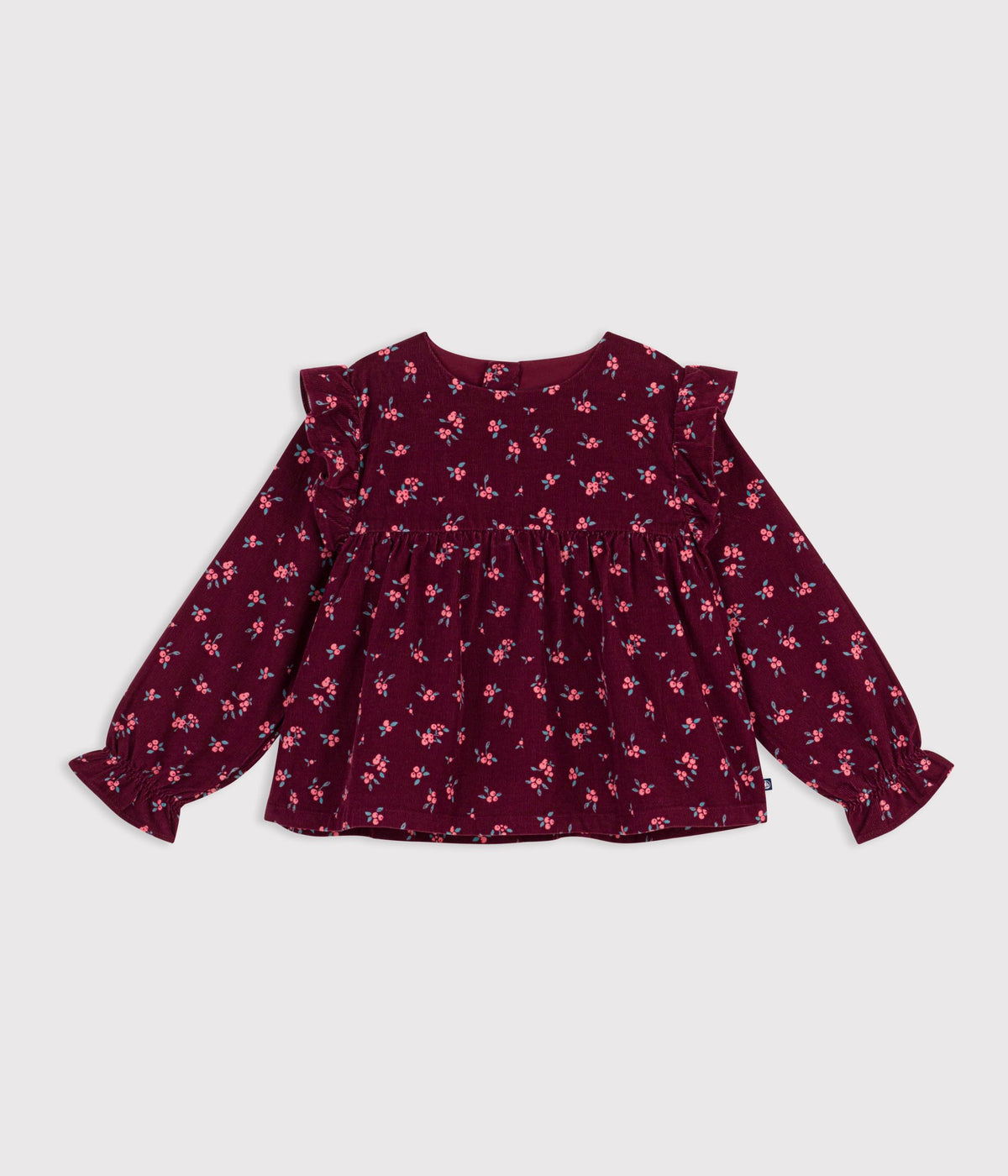 blouse-enfant-en-coton-manches-longues-imprimée